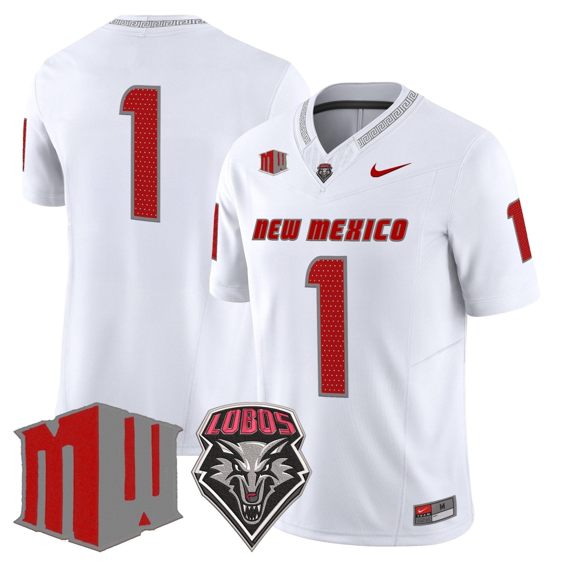 New Mexico Lobos 2025 Vapor Limited Jersey - All Stitched - Image 18