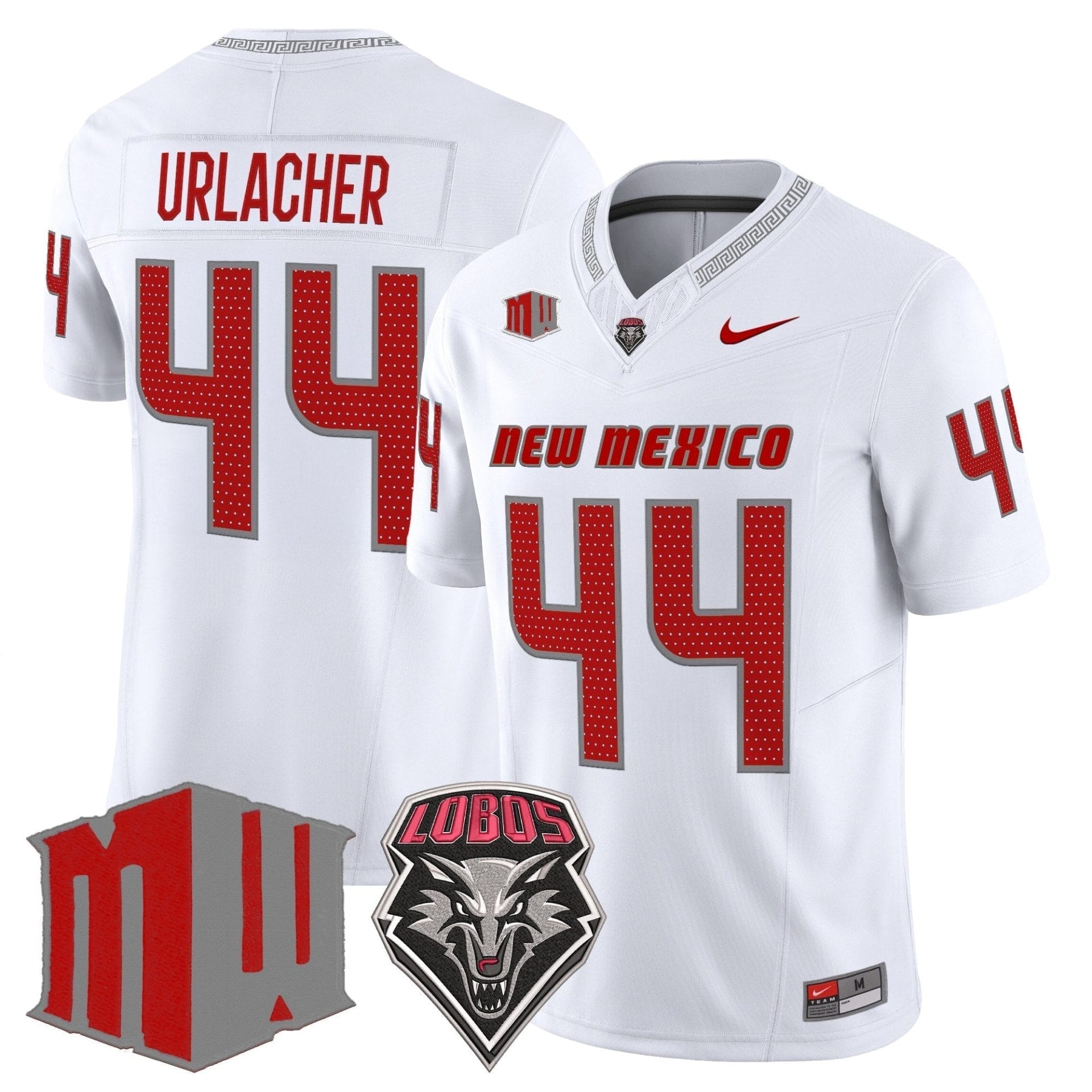 New Mexico Lobos 2025 Vapor Limited Jersey - All Stitched - Image 12