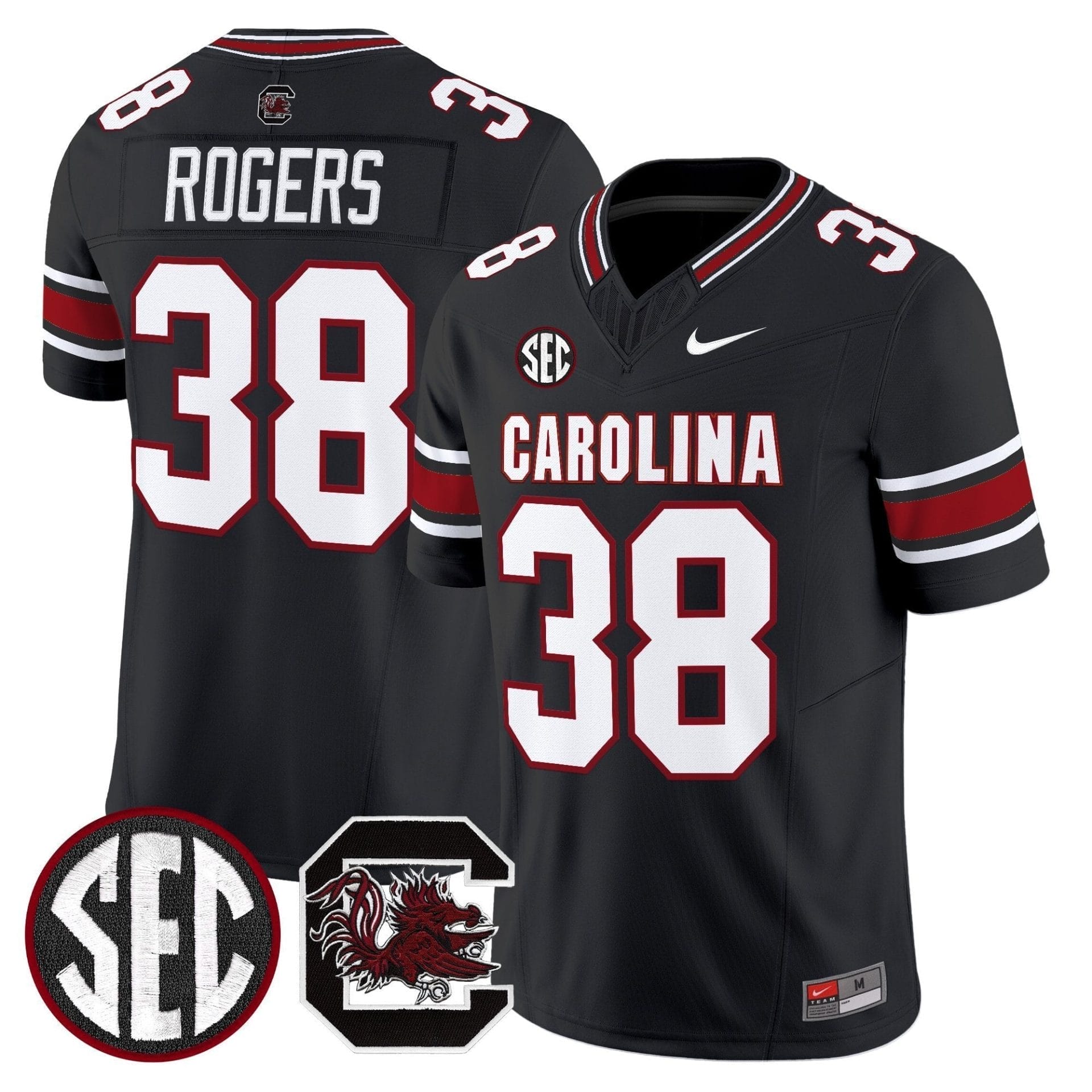 South Carolina Gamecocks 'Rebrand 2026' Vapor Limited Jersey - All Stitched - Image 16
