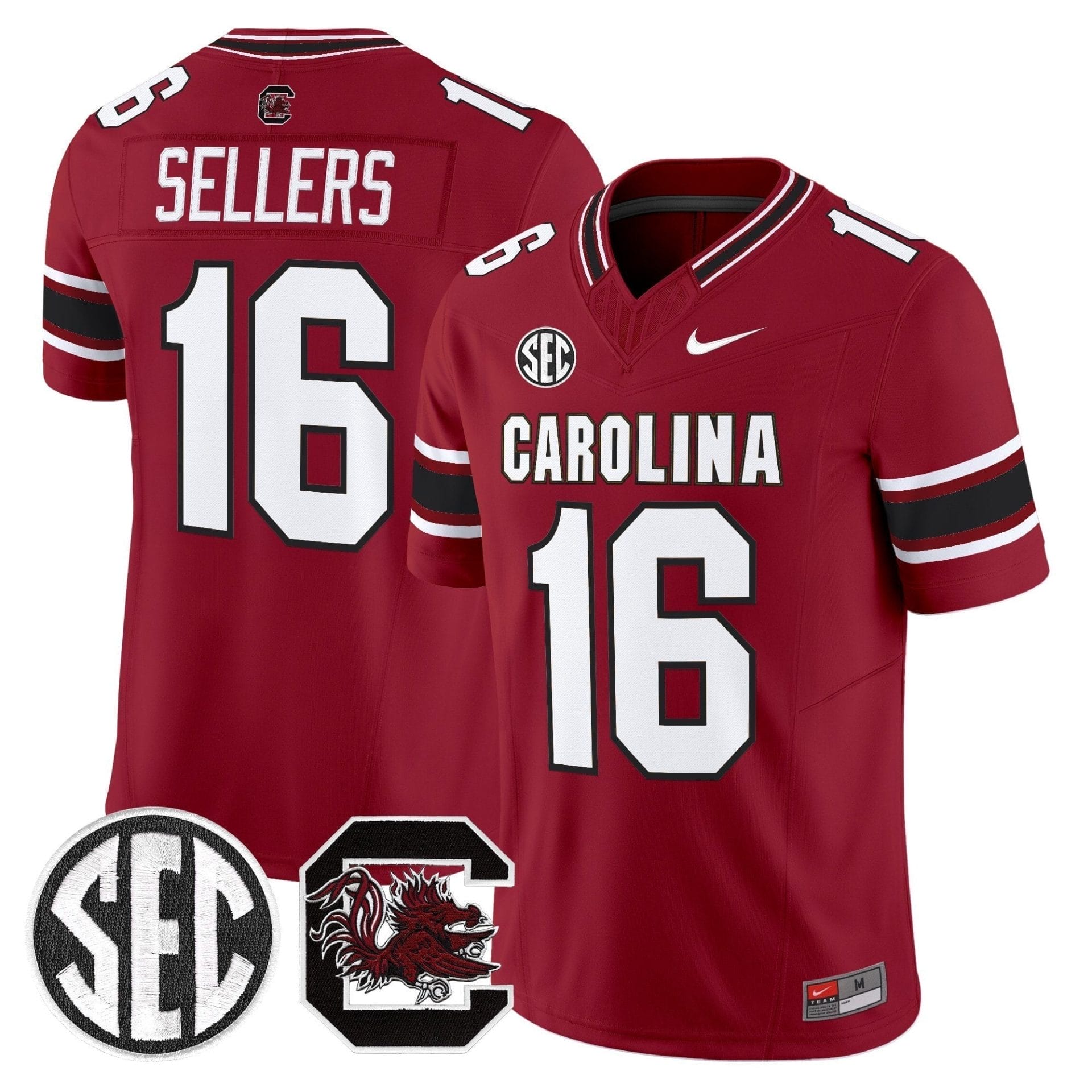 South Carolina Gamecocks 'Rebrand 2026' Vapor Limited Jersey - All Stitched - Image 12