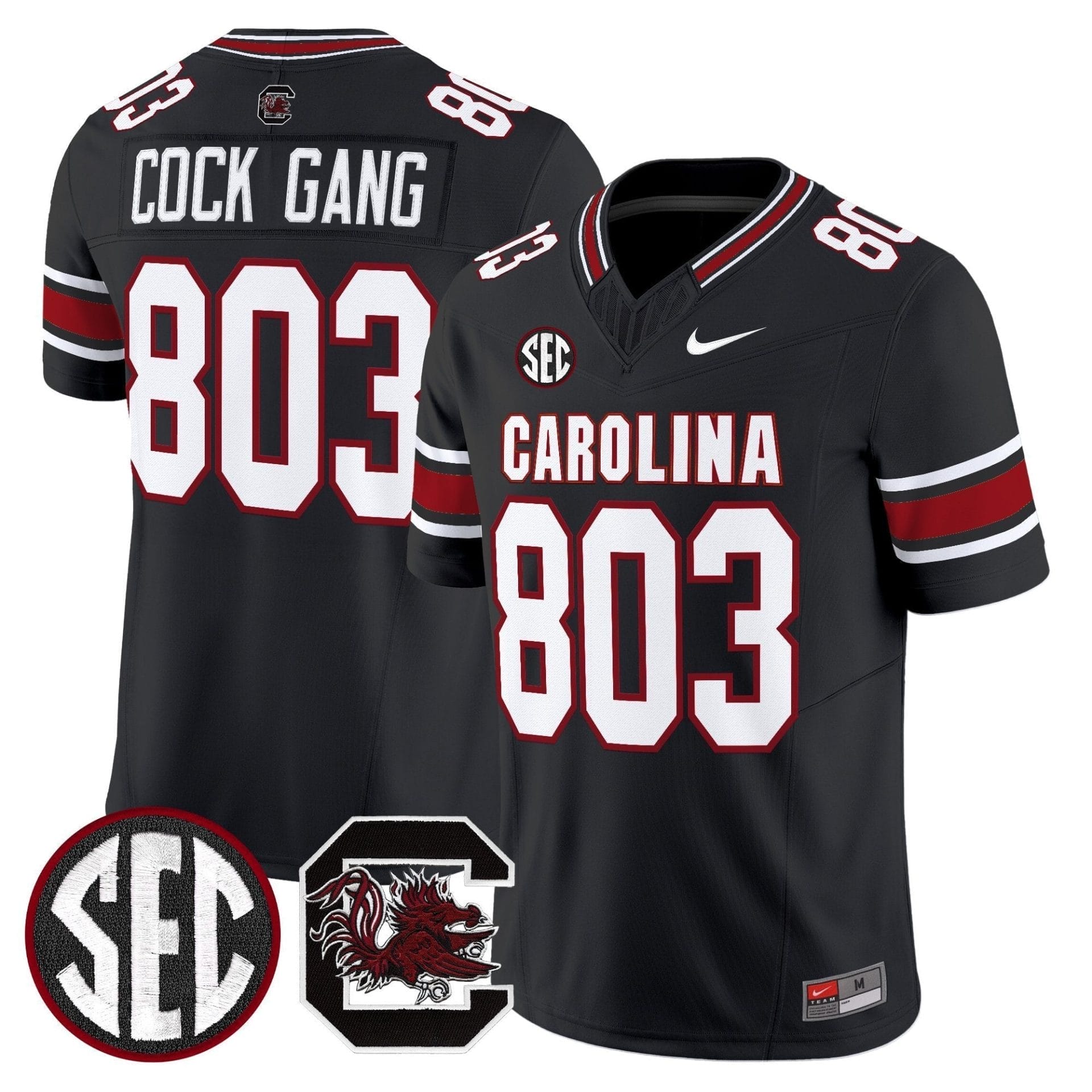 South Carolina Gamecocks 'Rebrand 2026' Vapor Limited Jersey - All Stitched - Image 4