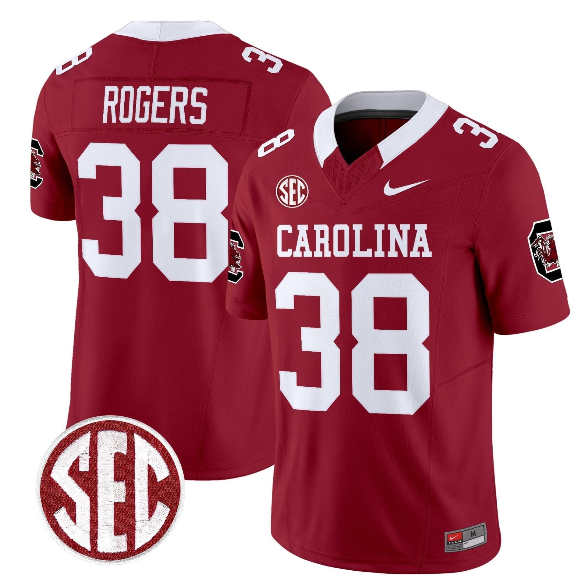 South Carolina Gamecocks 1980 Throwback Vapor Limited Jersey – Rebrand 2026 – All Stitched - Image 16