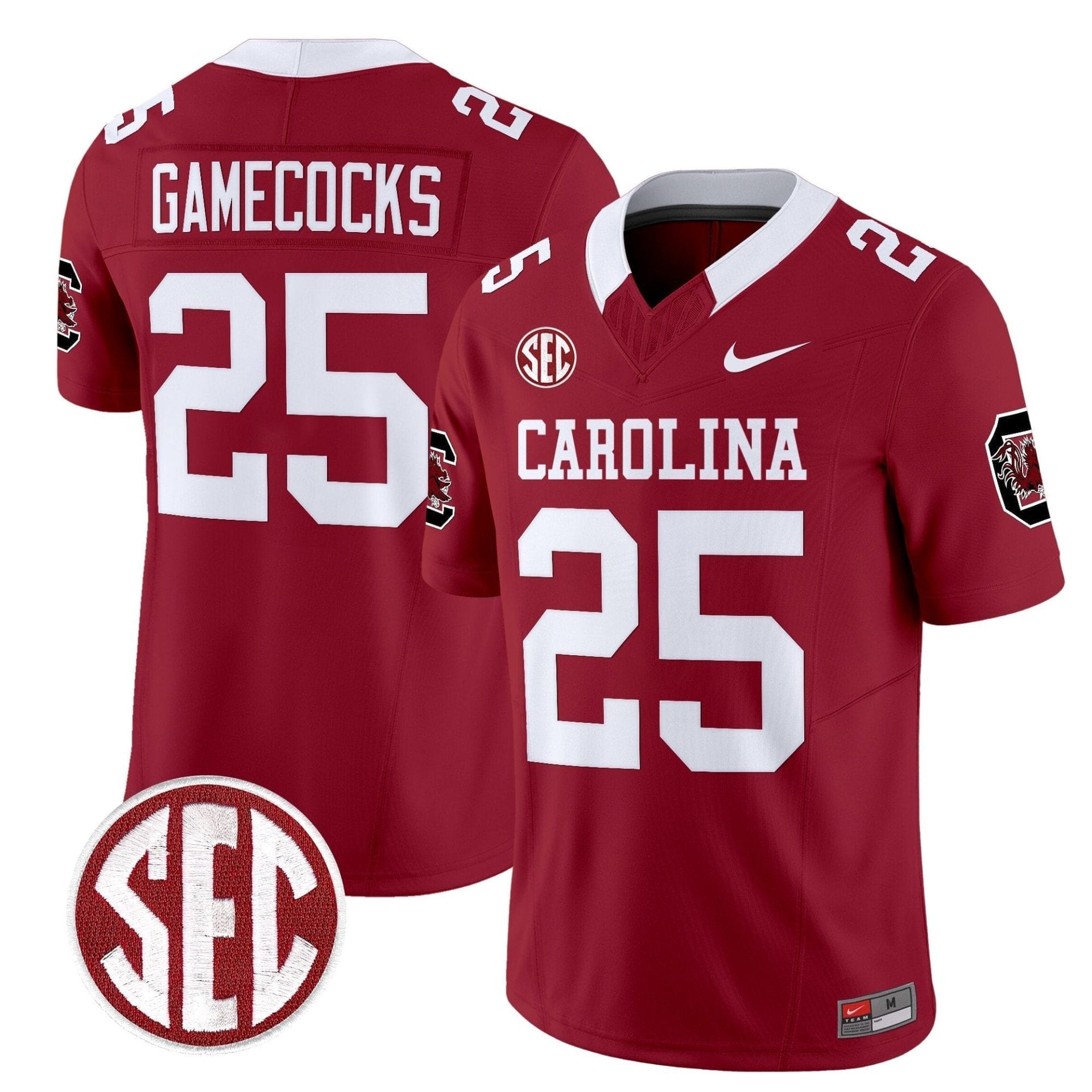 South Carolina Gamecocks 1980 Throwback Vapor Limited Jersey – Rebrand 2026 – All Stitched - Image 38