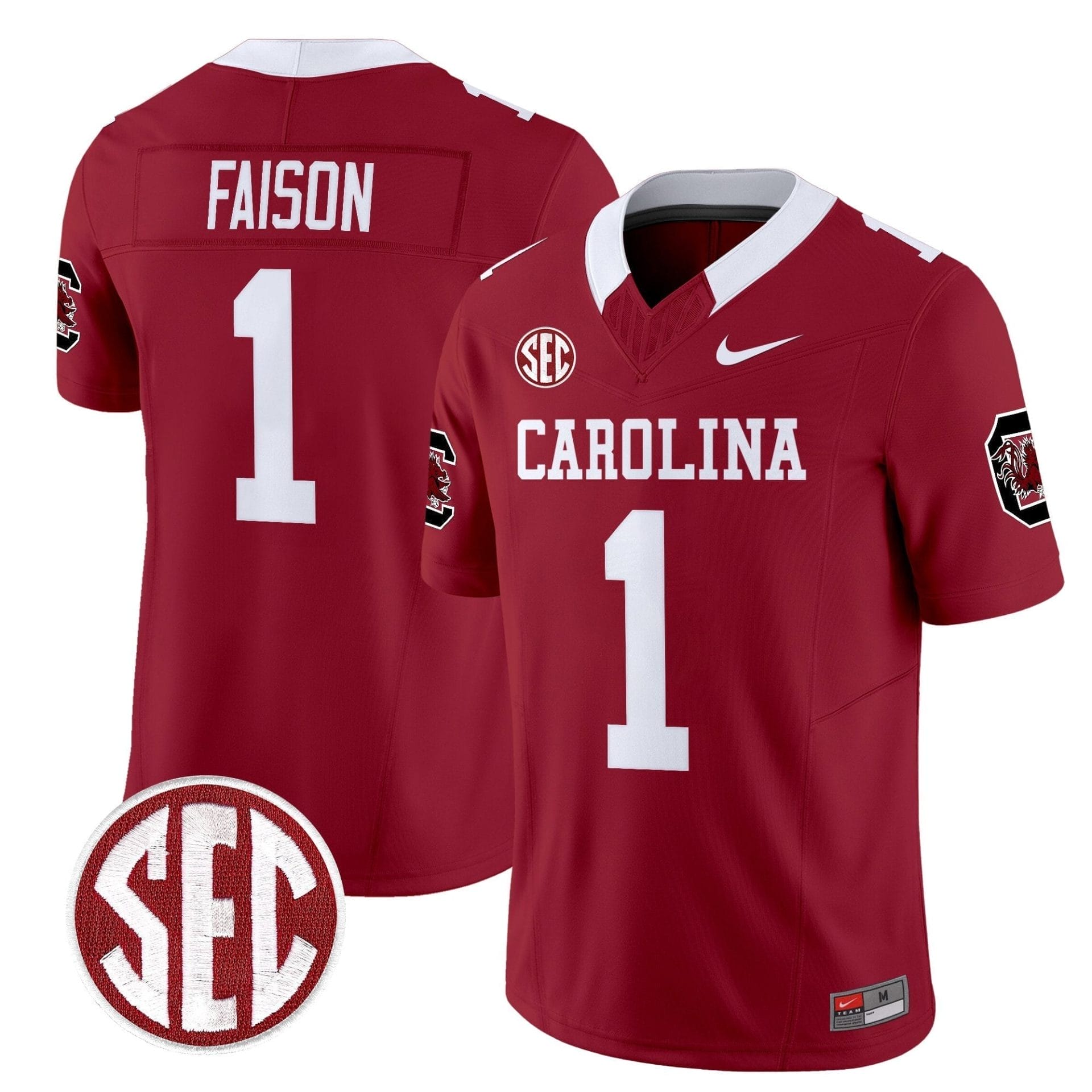 South Carolina Gamecocks 1980 Throwback Vapor Limited Jersey – Rebrand 2026 – All Stitched - Image 36
