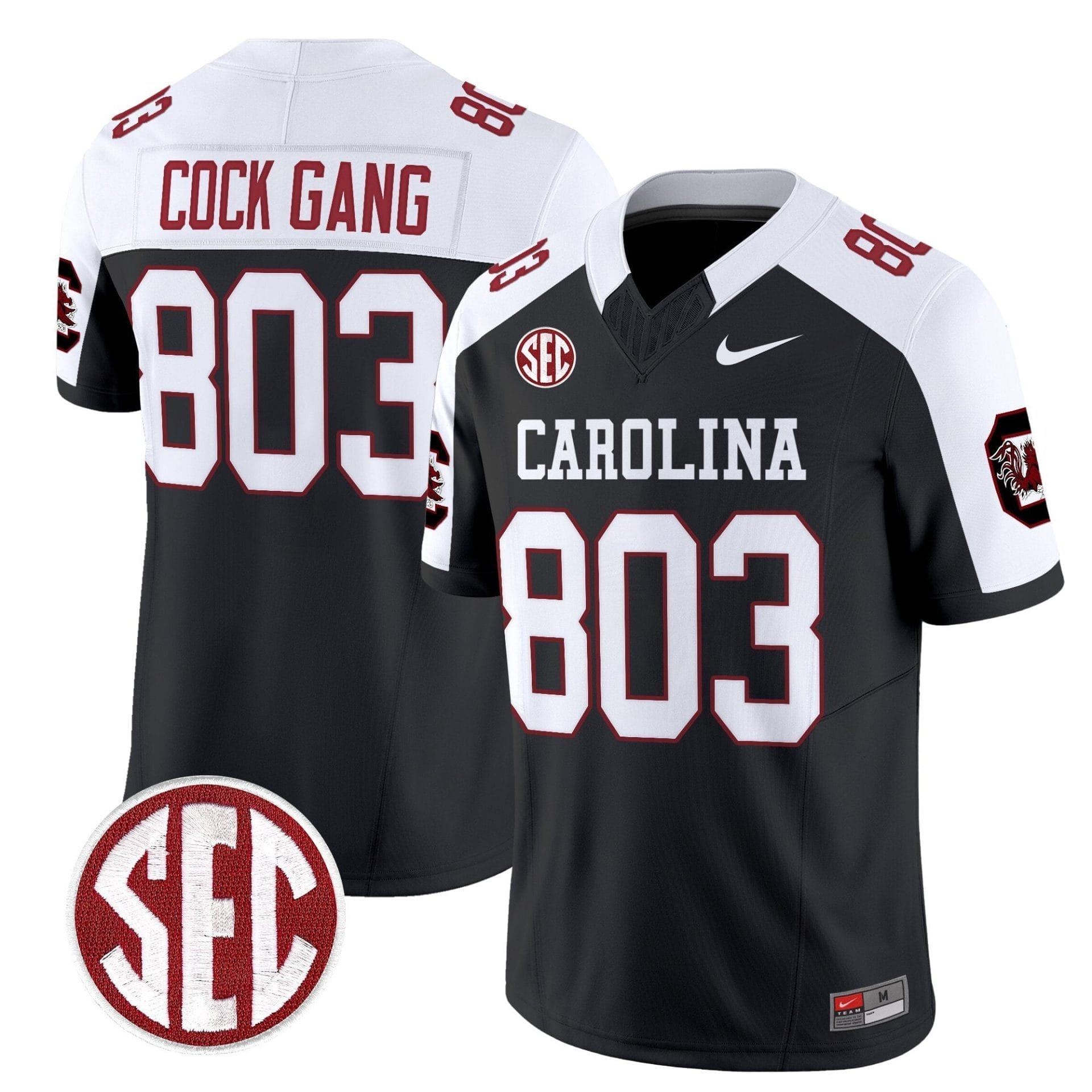 South Carolina Gamecocks 1980 Throwback Vapor Limited Jersey – Rebrand 2026 – All Stitched - Image 25