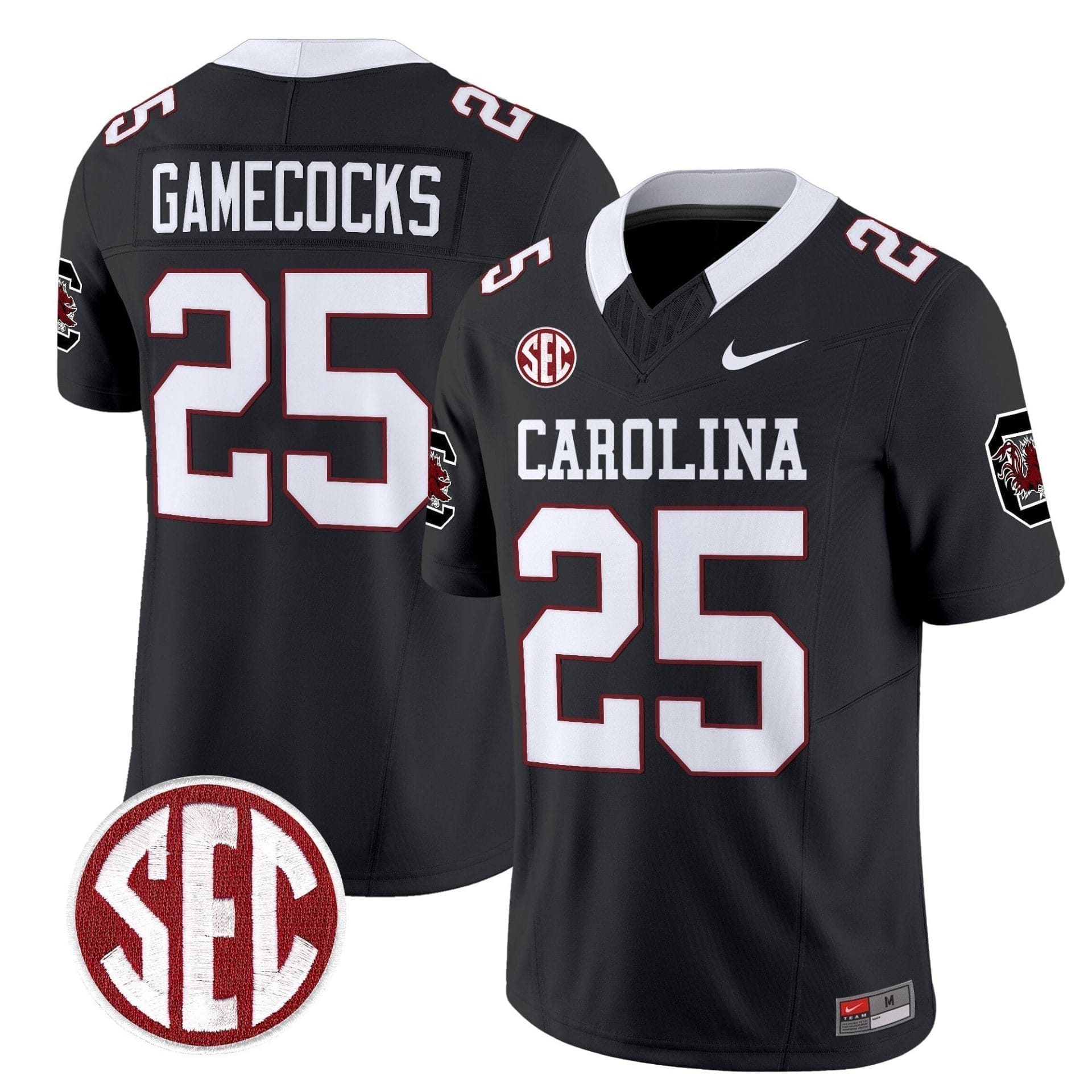 South Carolina Gamecocks 1980 Throwback Vapor Limited Jersey – Rebrand 2026 – All Stitched - Image 11