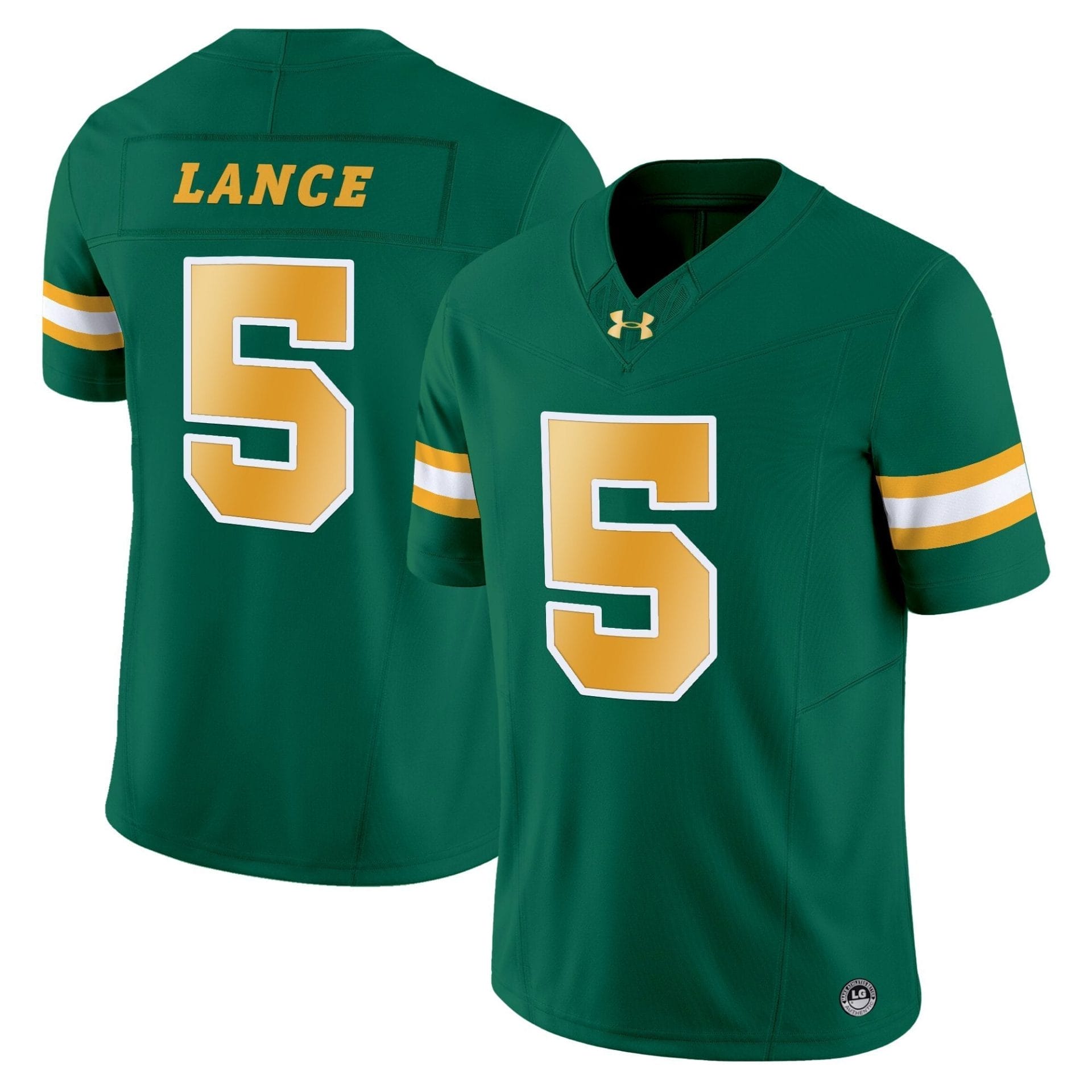 North Dakota State Bison Vapor Limited Jersey - All Stitched - Image 42