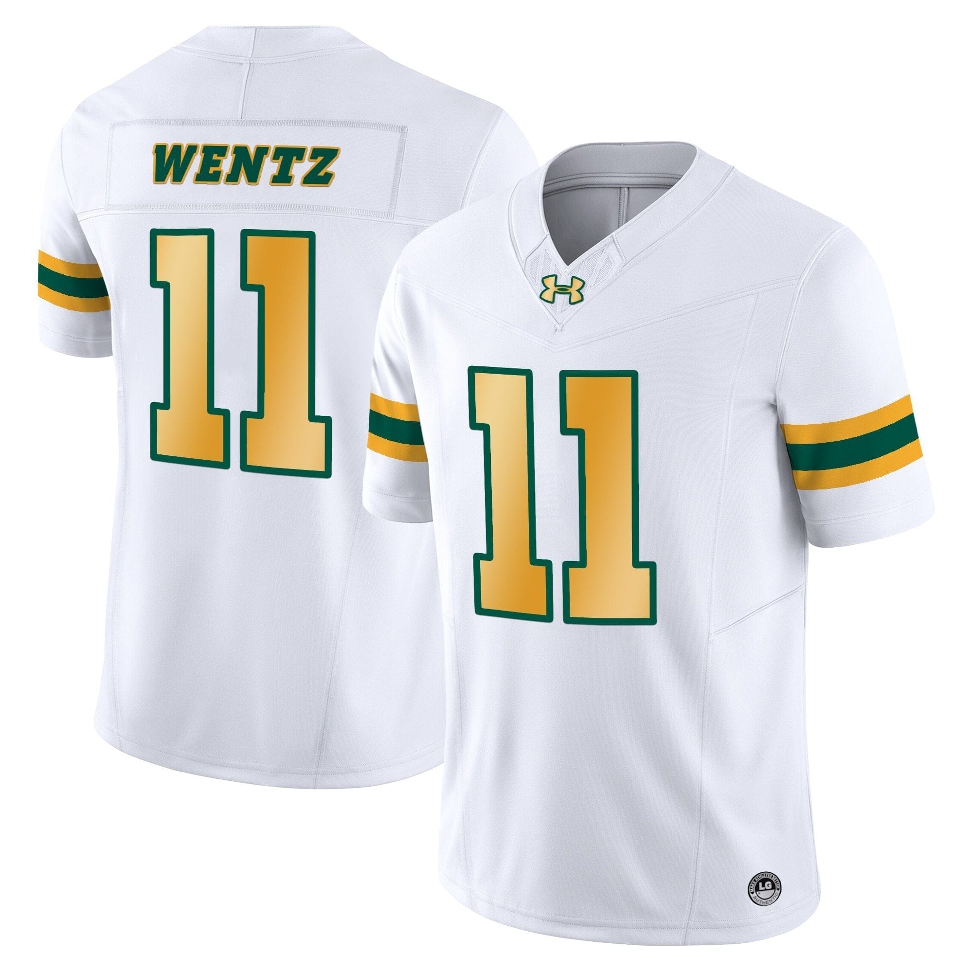 North Dakota State Bison Vapor Limited Jersey - All Stitched - Image 37