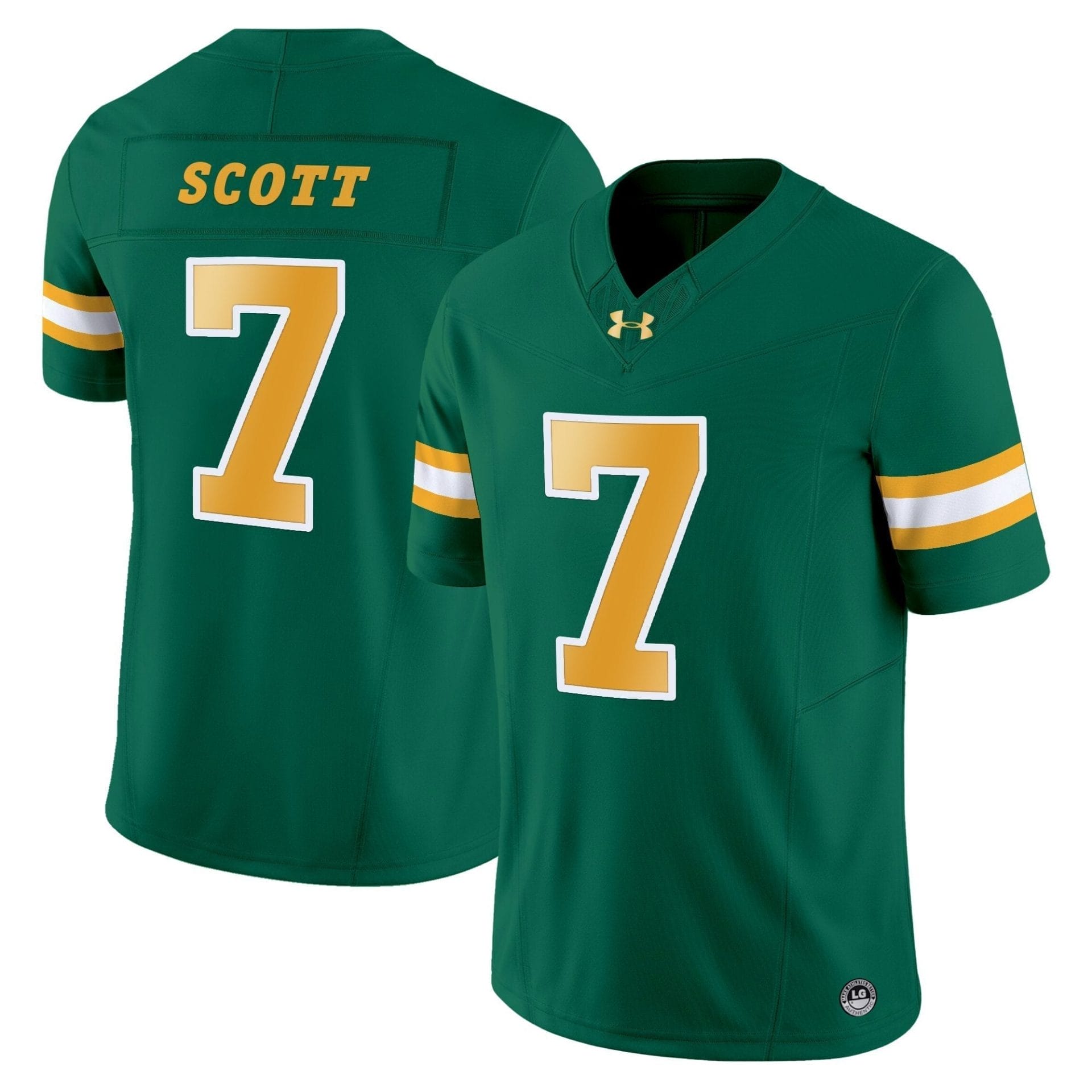 North Dakota State Bison Vapor Limited Jersey - All Stitched - Image 41