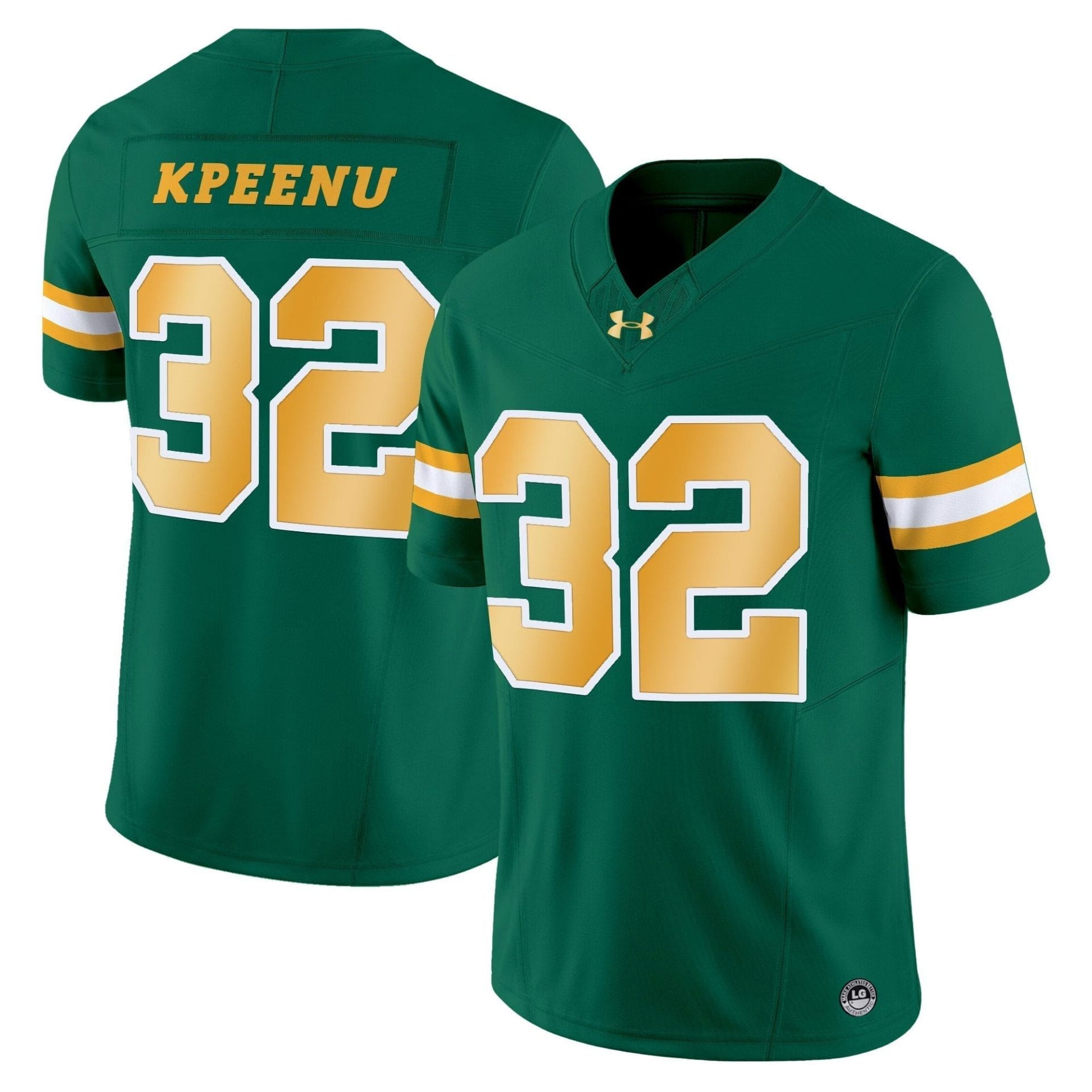 North Dakota State Bison Vapor Limited Jersey - All Stitched - Image 34