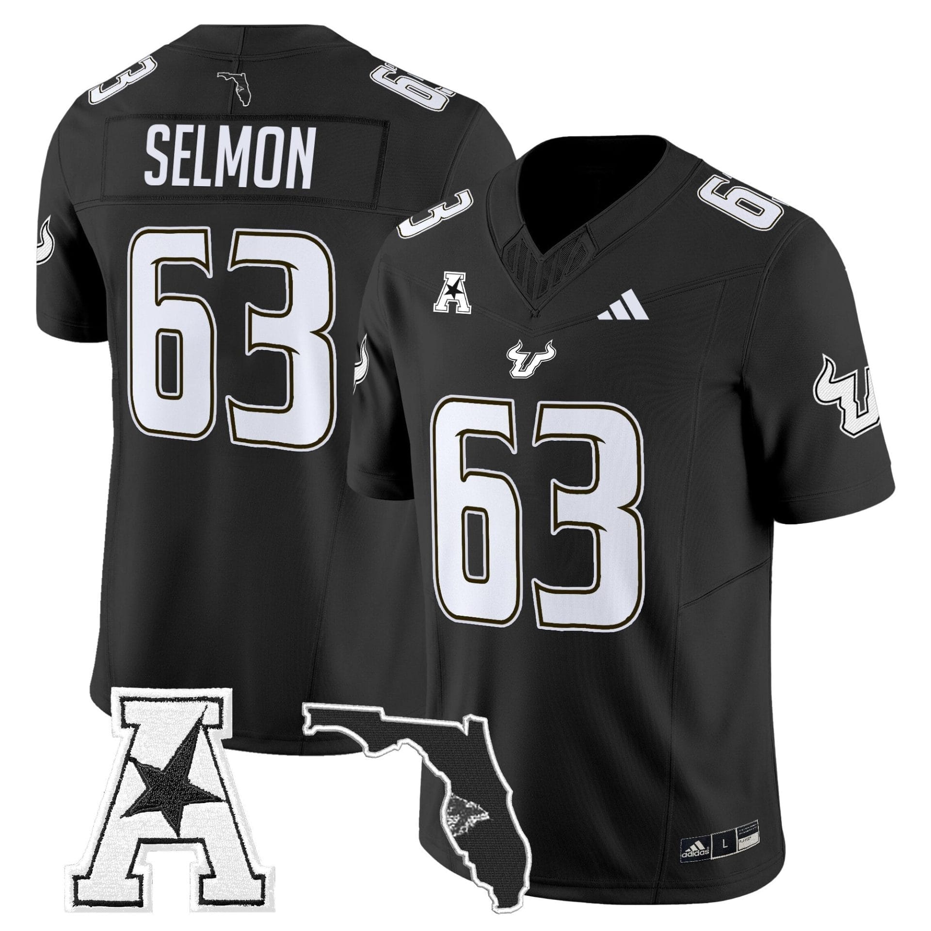 South Florida Bulls 2025 Vapor Limited Jersey - All Stitched - Image 7
