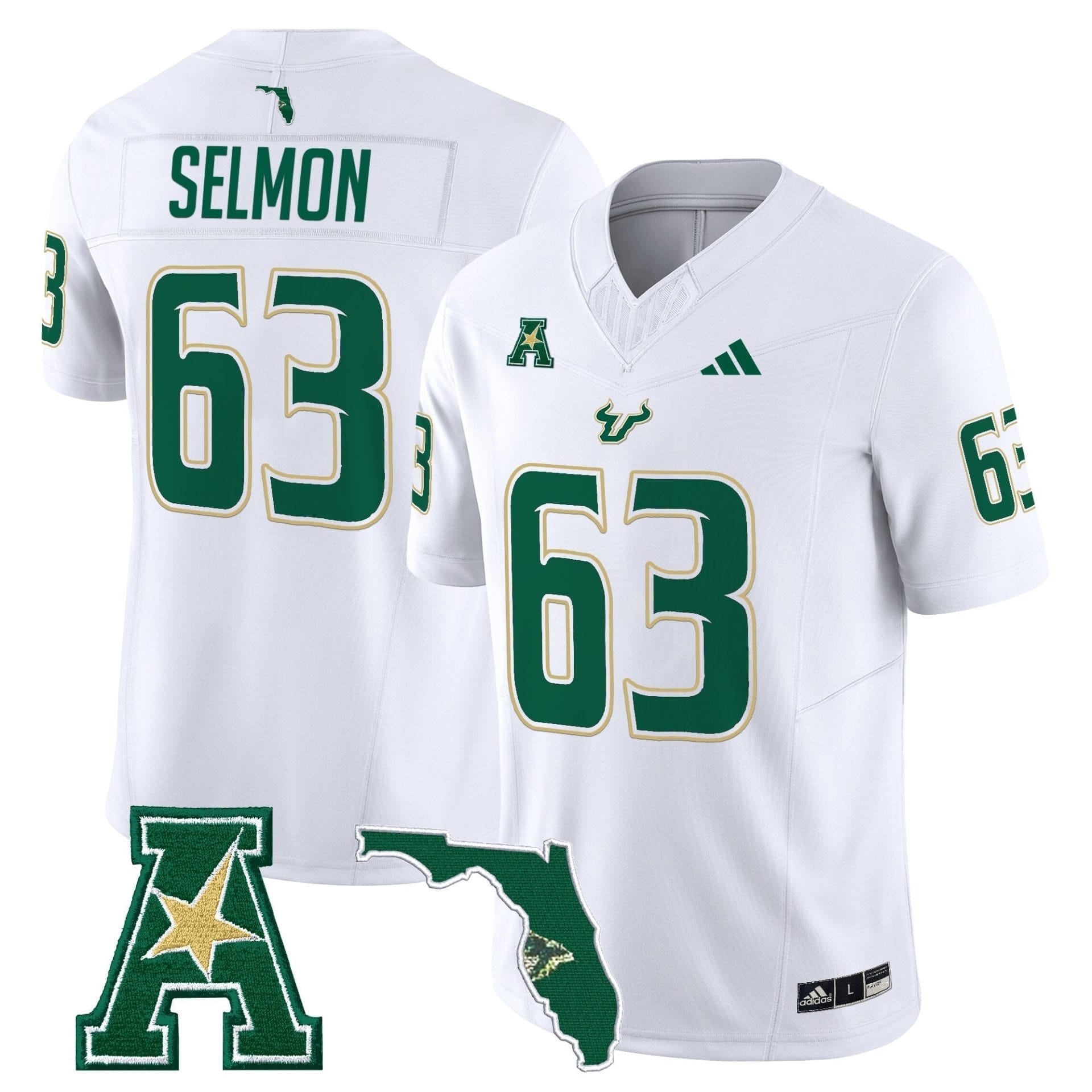 South Florida Bulls 2025 Vapor Limited Jersey - All Stitched - Image 41