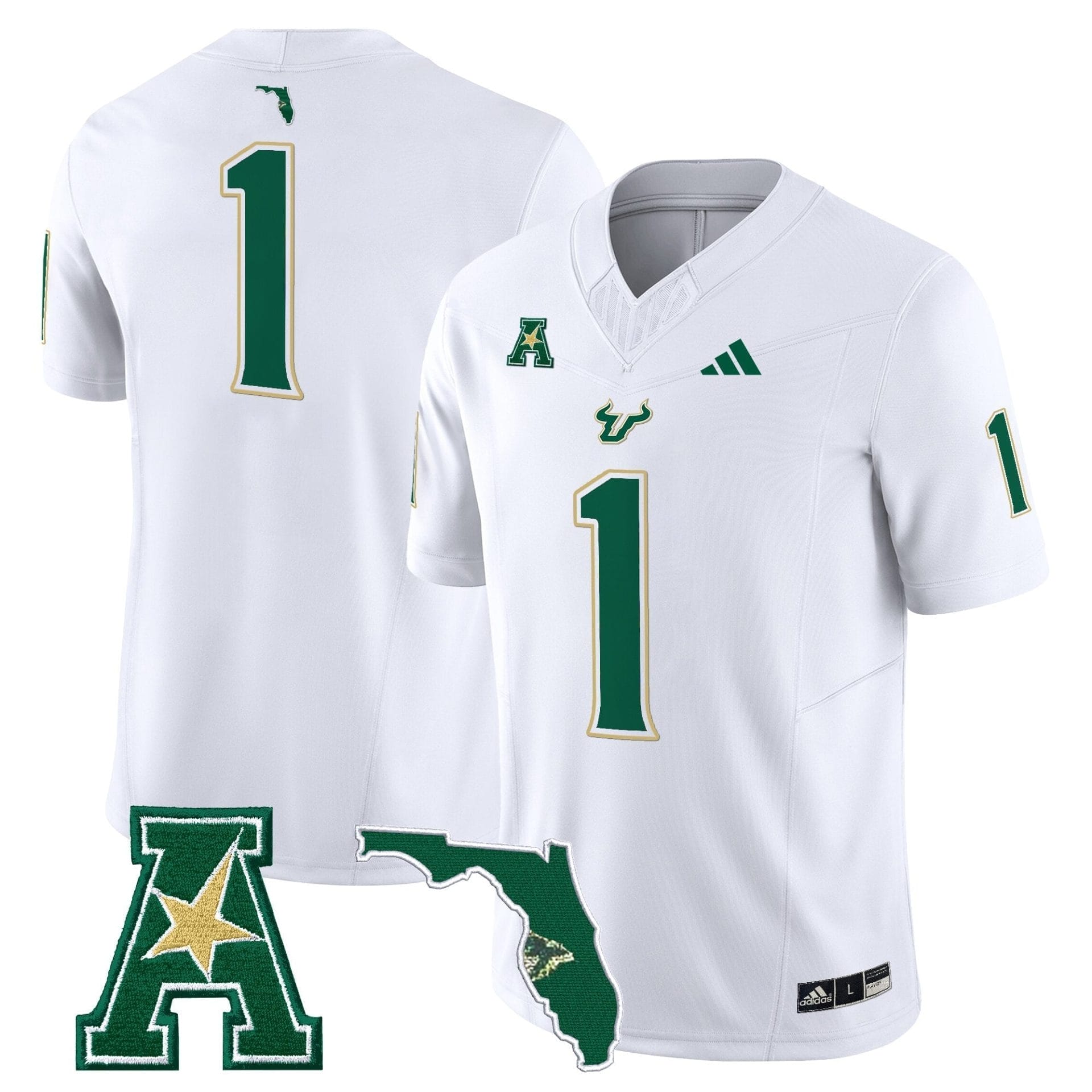 South Florida Bulls 2025 Vapor Limited Jersey - All Stitched - Image 4