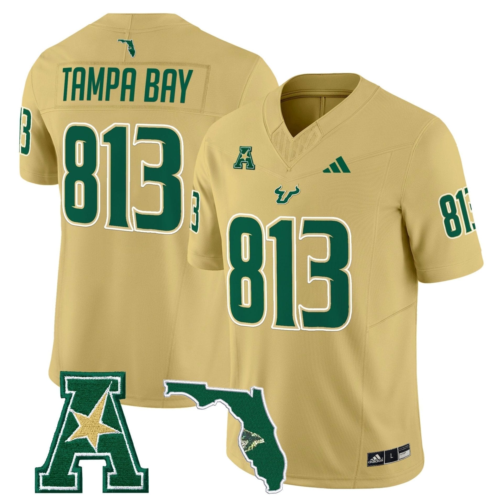 South Florida Bulls 2025 Vapor Limited Jersey - All Stitched - Image 6