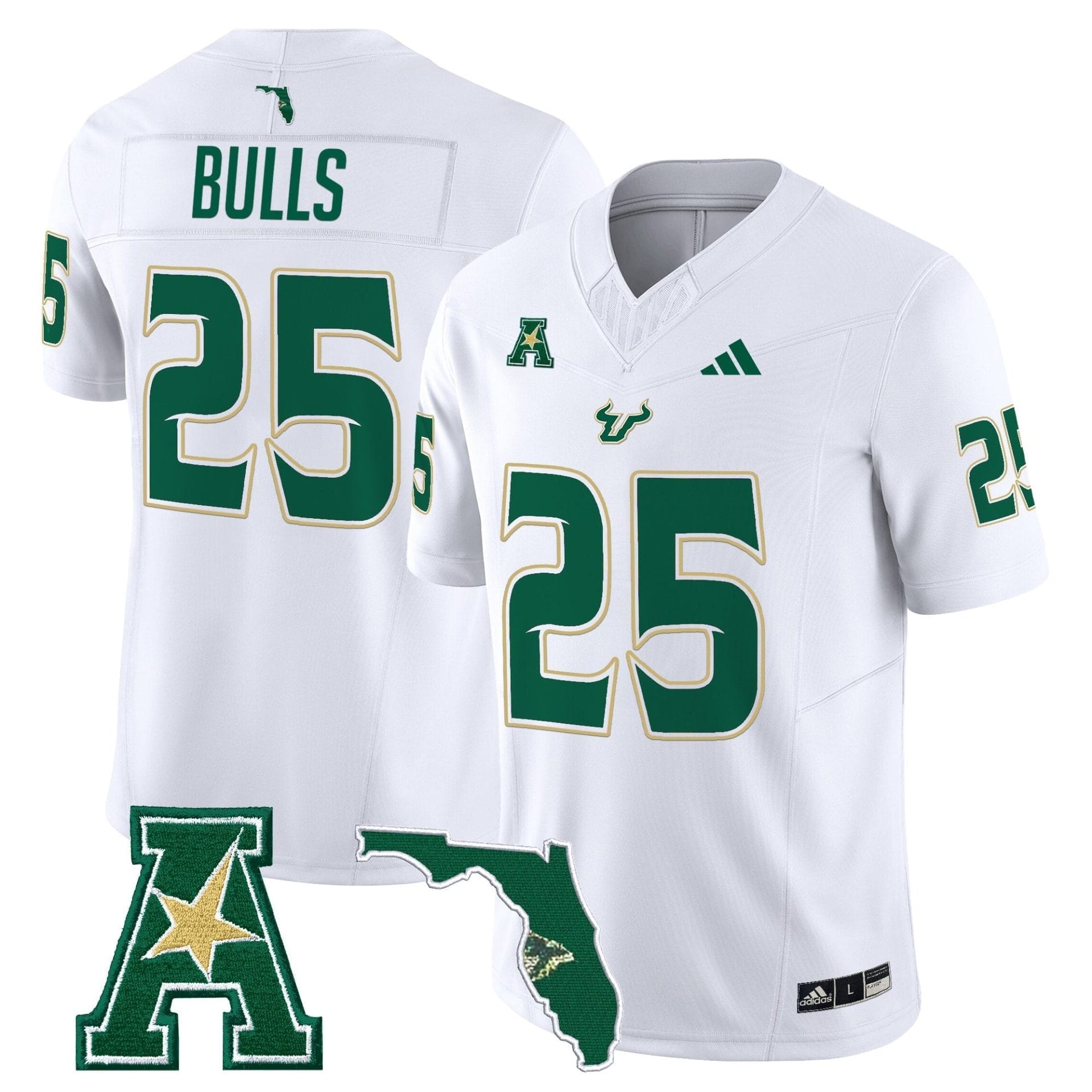 South Florida Bulls 2025 Vapor Limited Jersey - All Stitched - Image 2