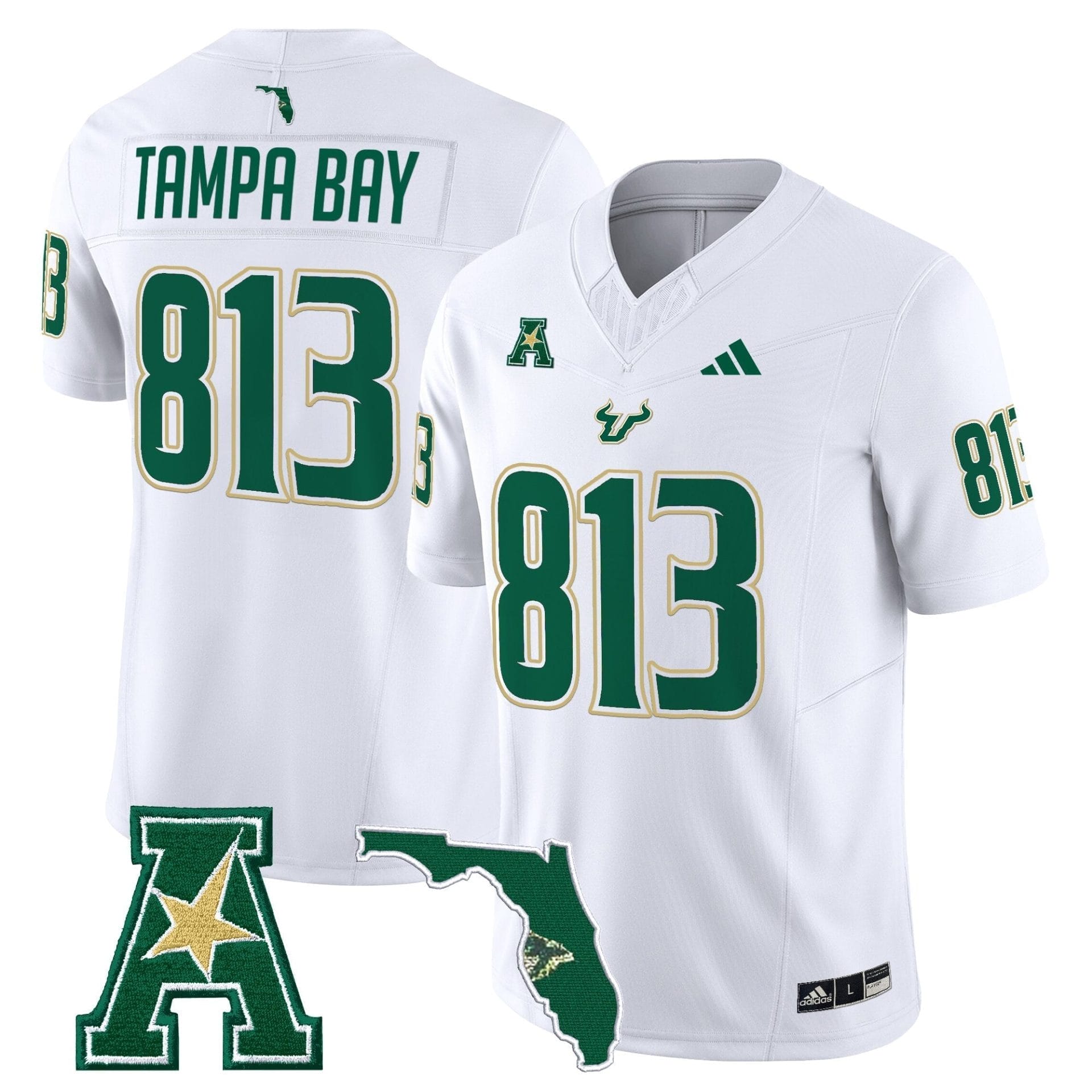 South Florida Bulls 2025 Vapor Limited Jersey - All Stitched - Image 40