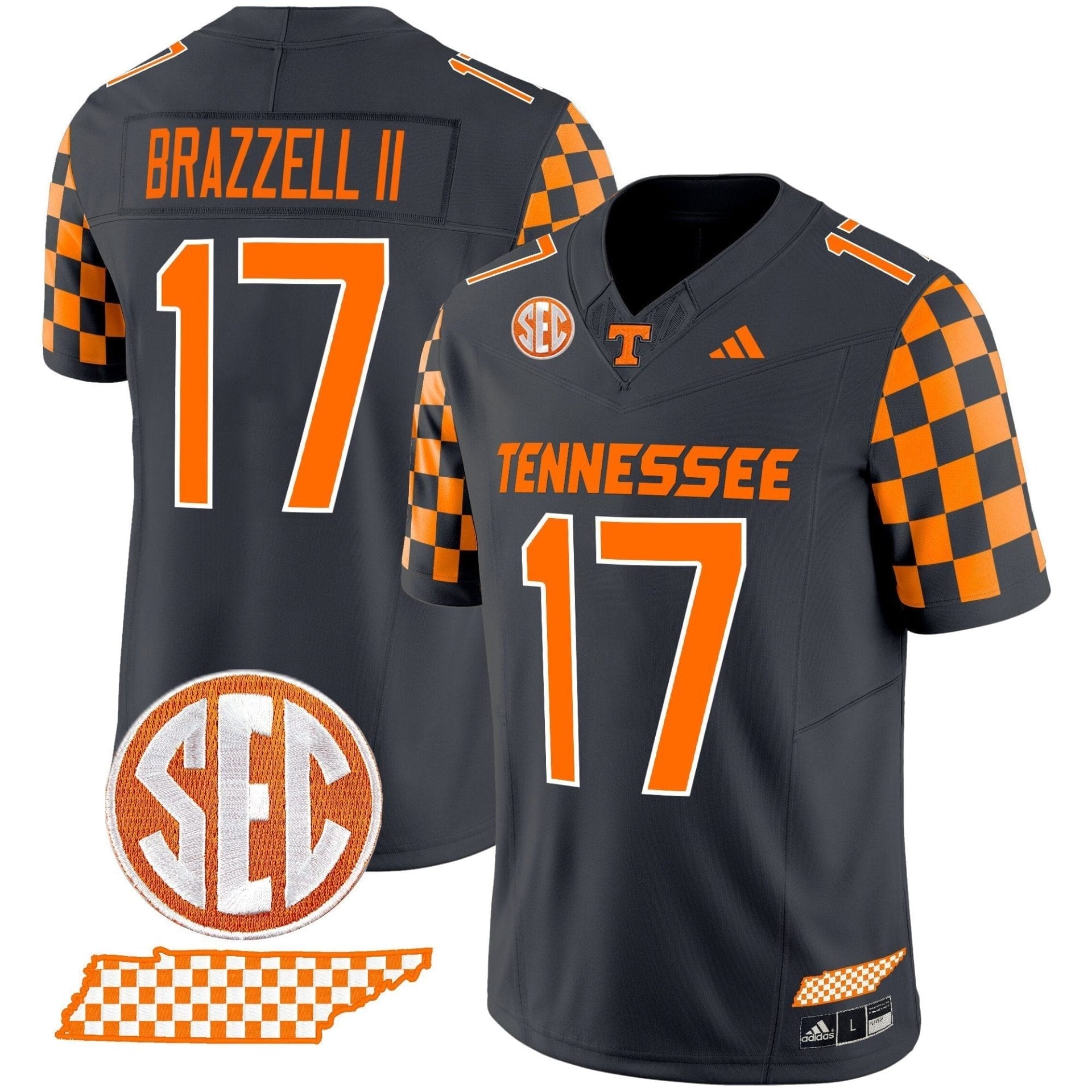 Men's Tennessee Volunteers 'Rebrand 2026' Checkerboard Vapor Limited Jersey - All Stitched - Image 28