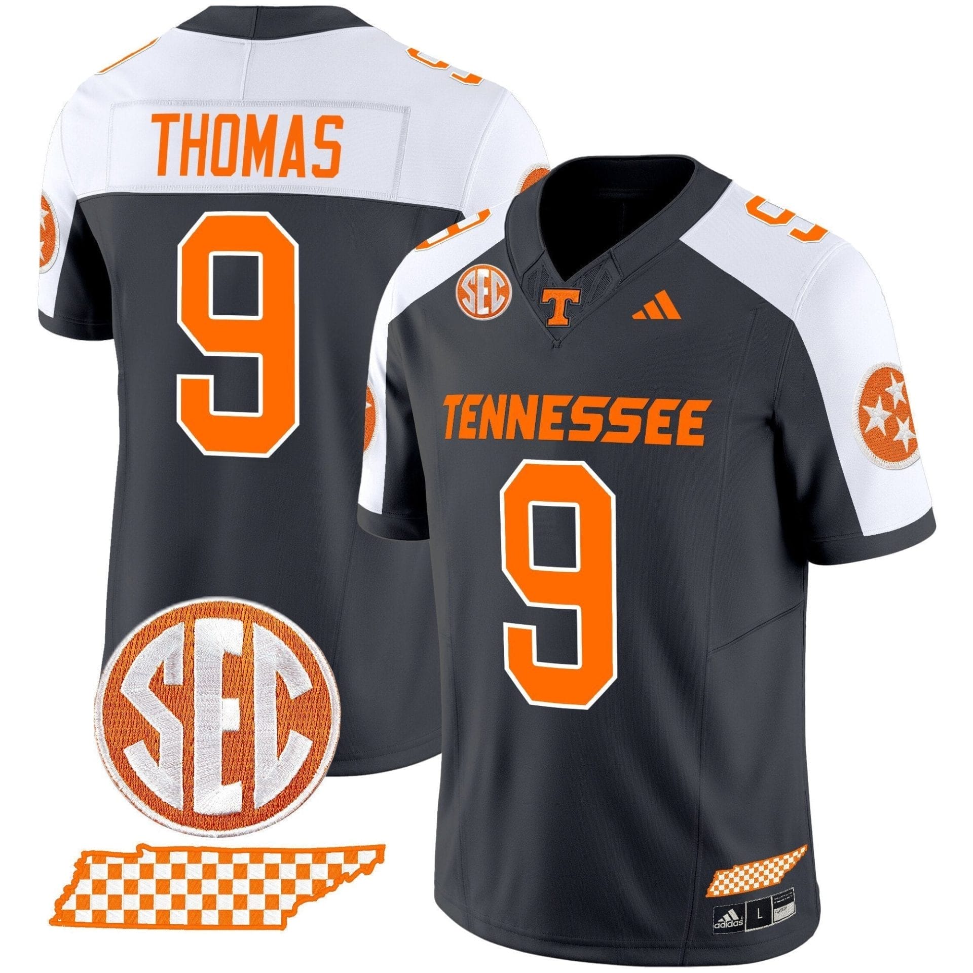 Men's Tennessee Volunteers 'Rebrand 2026' Checkerboard Vapor Limited Jersey - All Stitched - Image 13