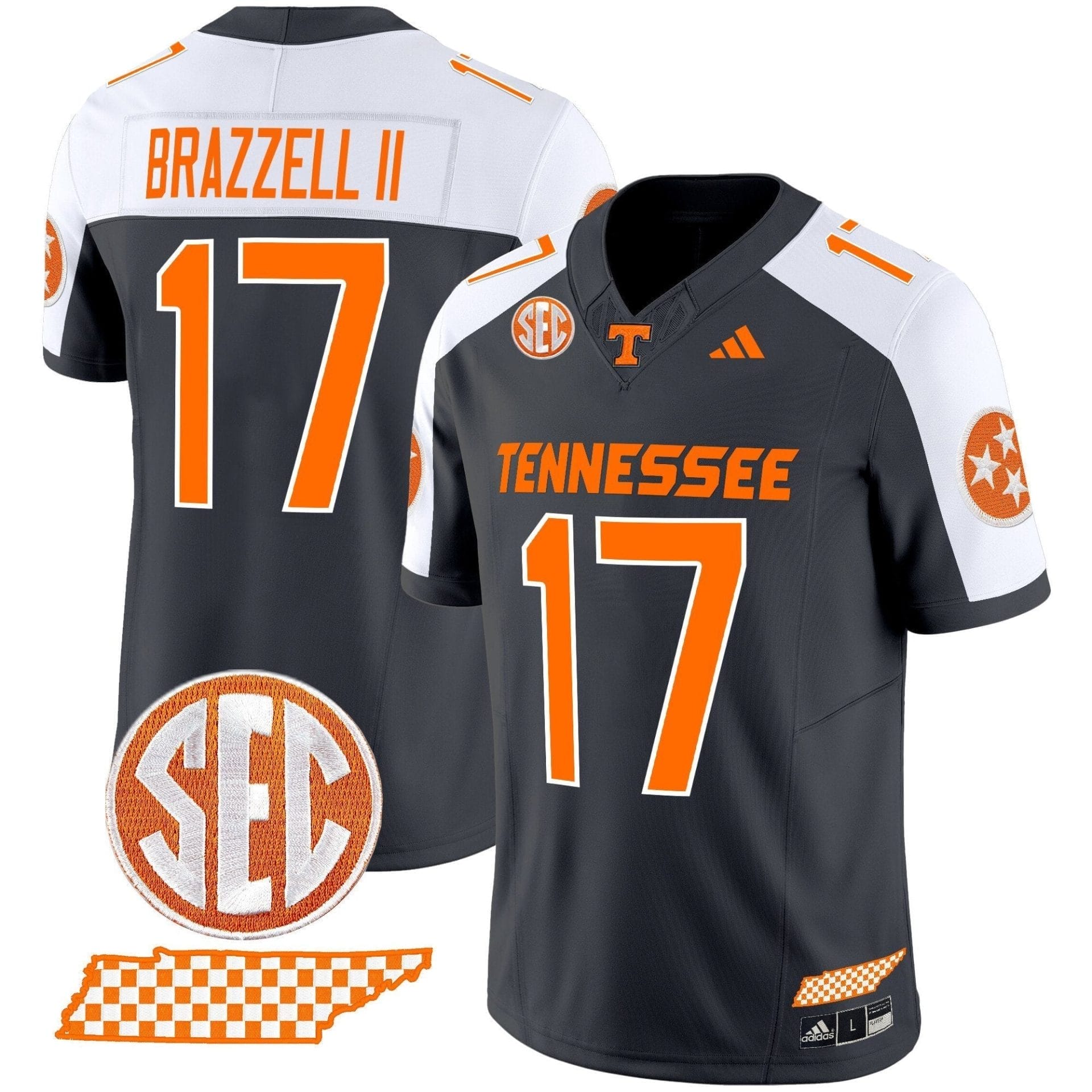 Men's Tennessee Volunteers 'Rebrand 2026' Checkerboard Vapor Limited Jersey - All Stitched - Image 14