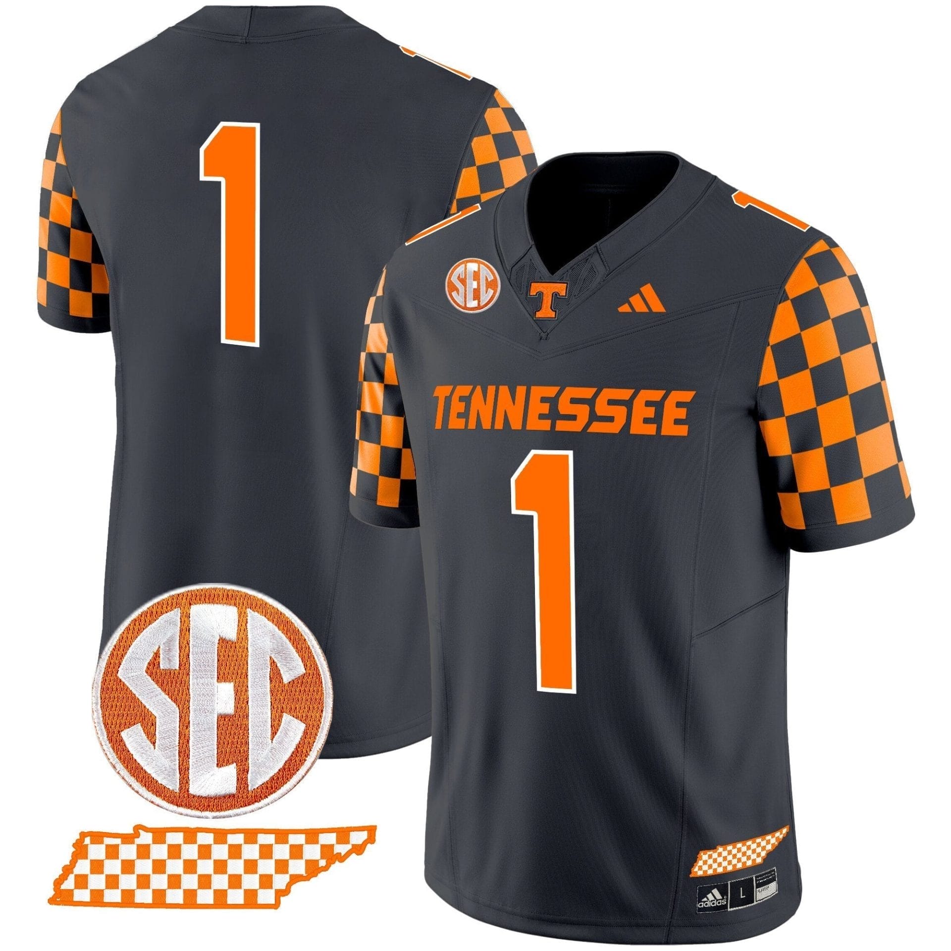 Men's Tennessee Volunteers 'Rebrand 2026' Checkerboard Vapor Limited Jersey - All Stitched - Image 42