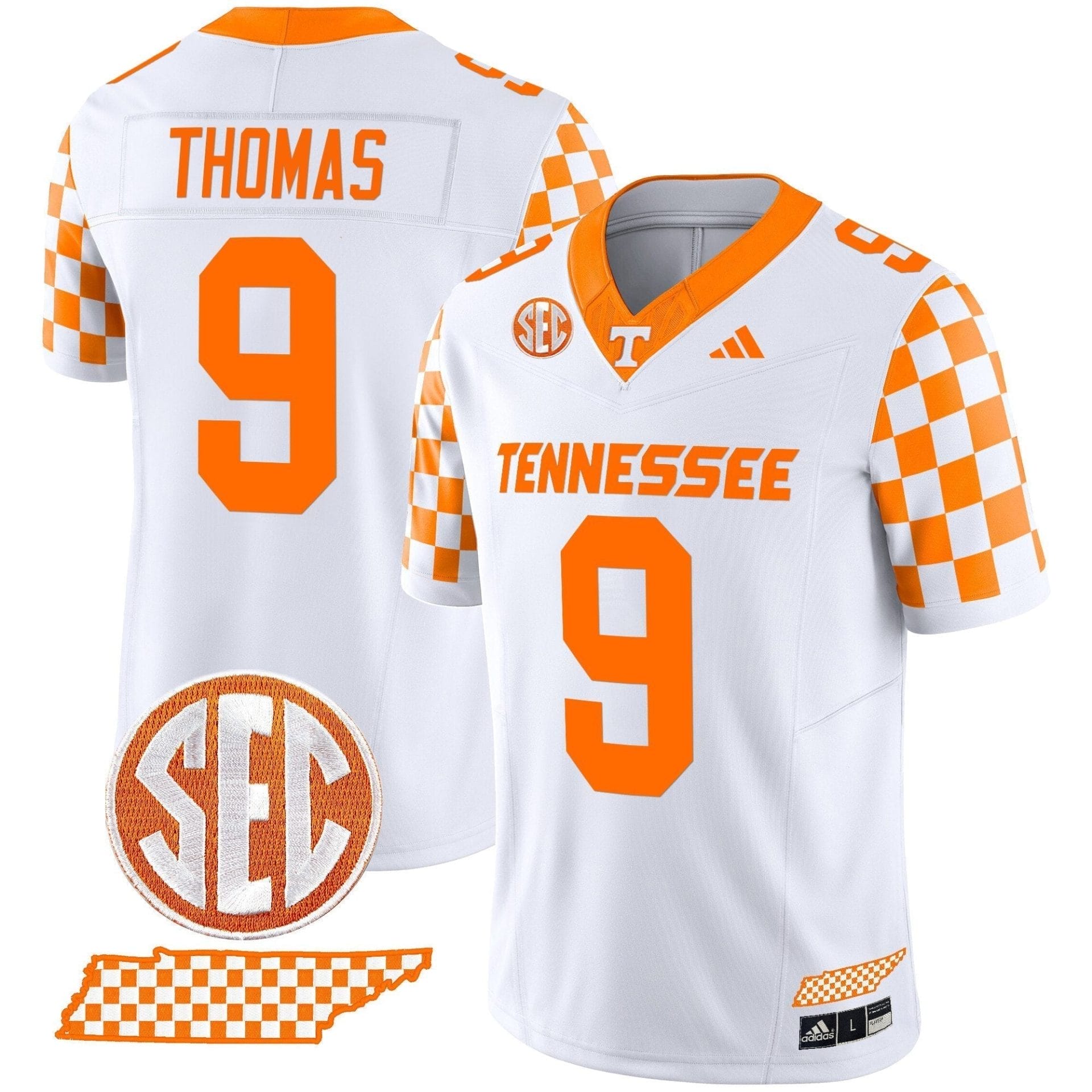 Men's Tennessee Volunteers 'Rebrand 2026' Checkerboard Vapor Limited Jersey - All Stitched - Image 23