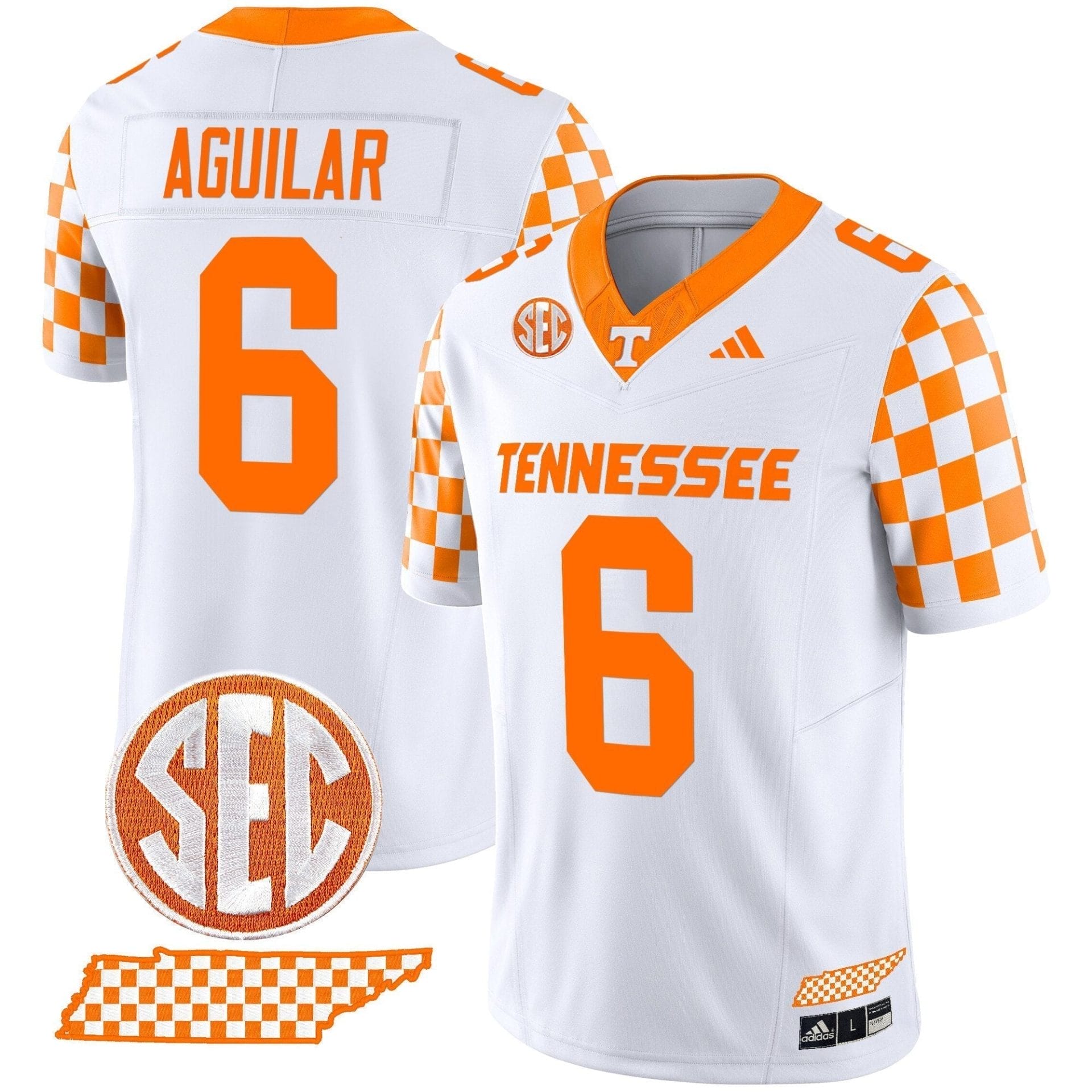 Men's Tennessee Volunteers 'Rebrand 2026' Checkerboard Vapor Limited Jersey - All Stitched - Image 43