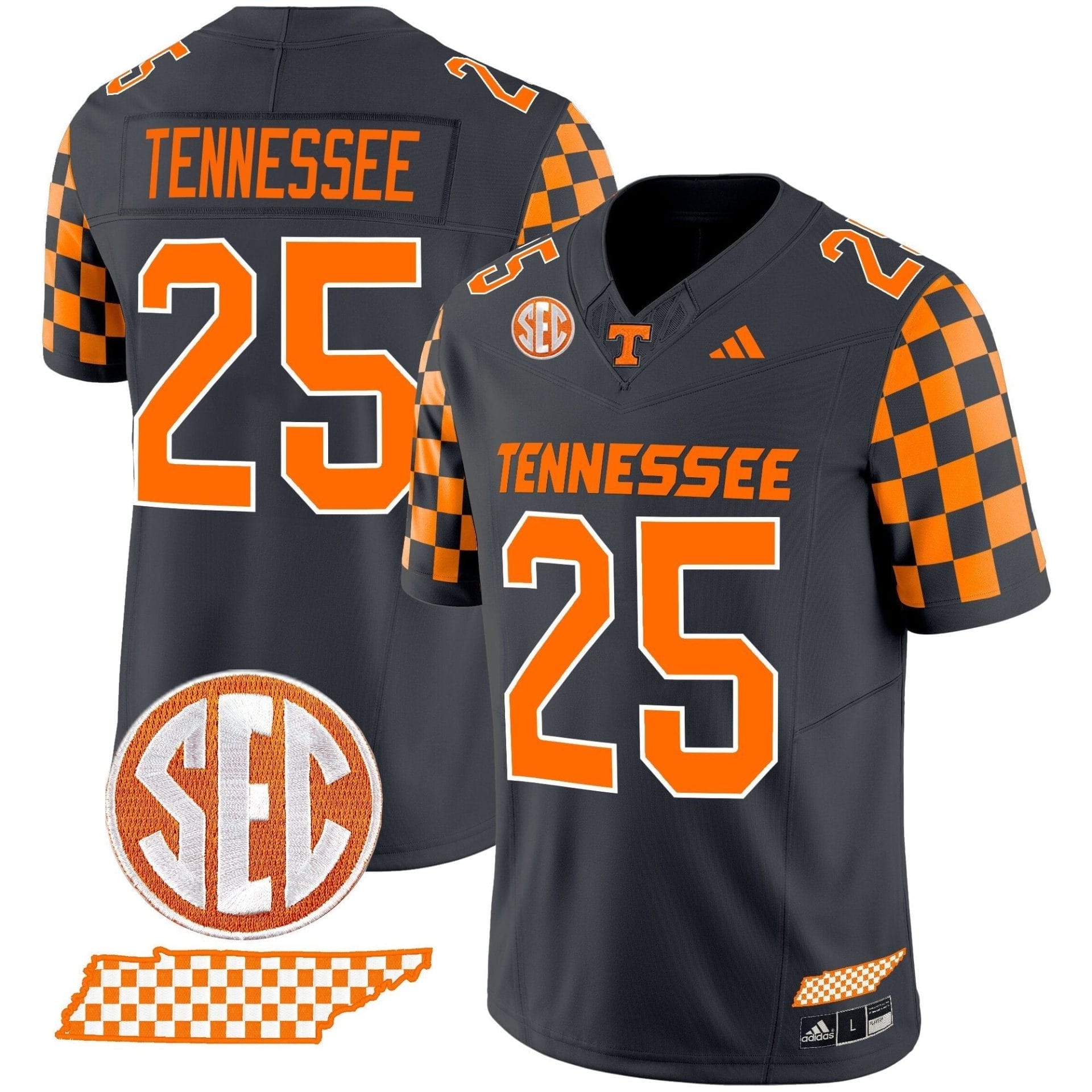 Men's Tennessee Volunteers 'Rebrand 2026' Checkerboard Vapor Limited Jersey - All Stitched - Image 41