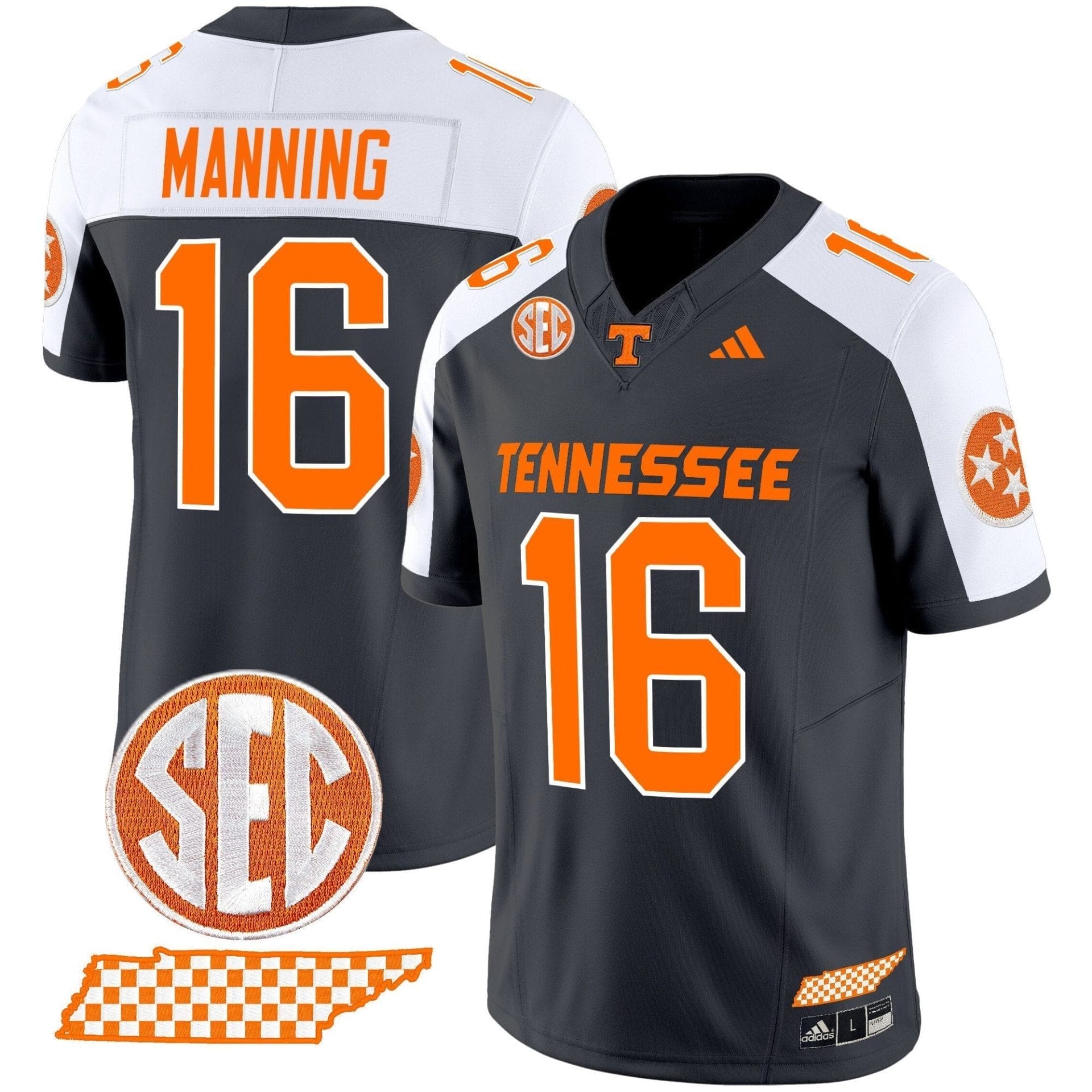 Men's Tennessee Volunteers 'Rebrand 2026' Checkerboard Vapor Limited Jersey - All Stitched - Image 17