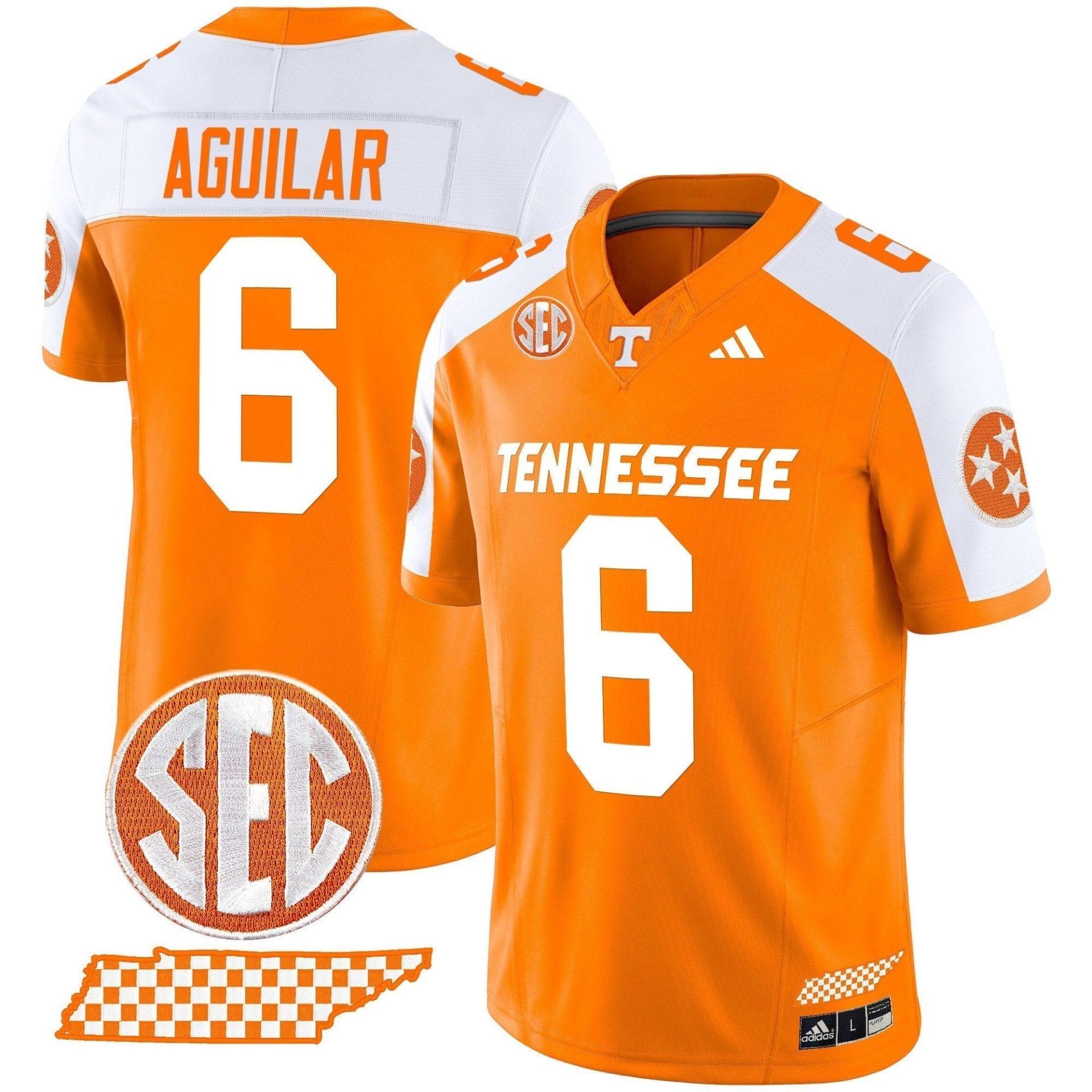 Men's Tennessee Volunteers 'Rebrand 2026' Checkerboard Vapor Limited Jersey - All Stitched - Image 20