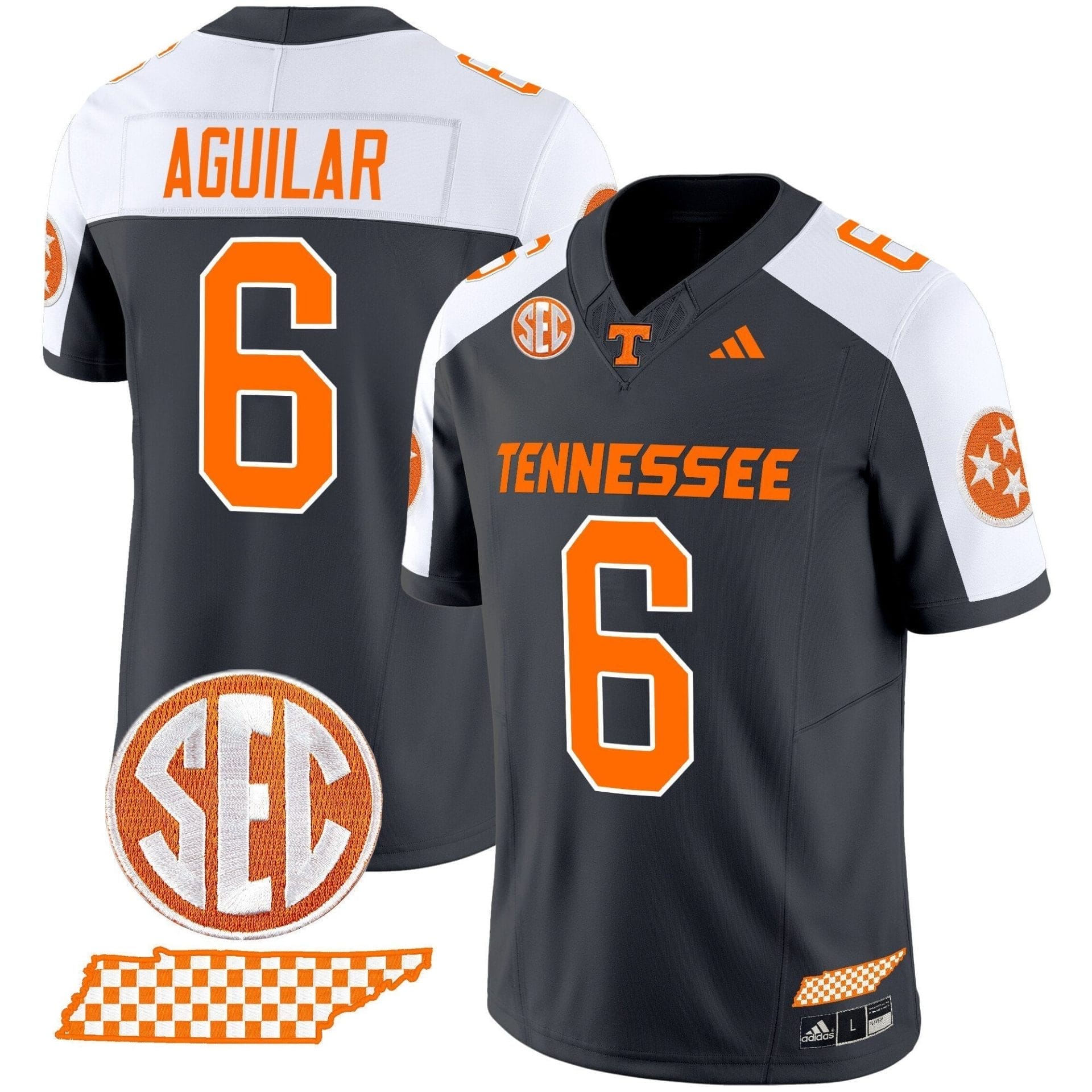 Men's Tennessee Volunteers 'Rebrand 2026' Checkerboard Vapor Limited Jersey - All Stitched - Image 10