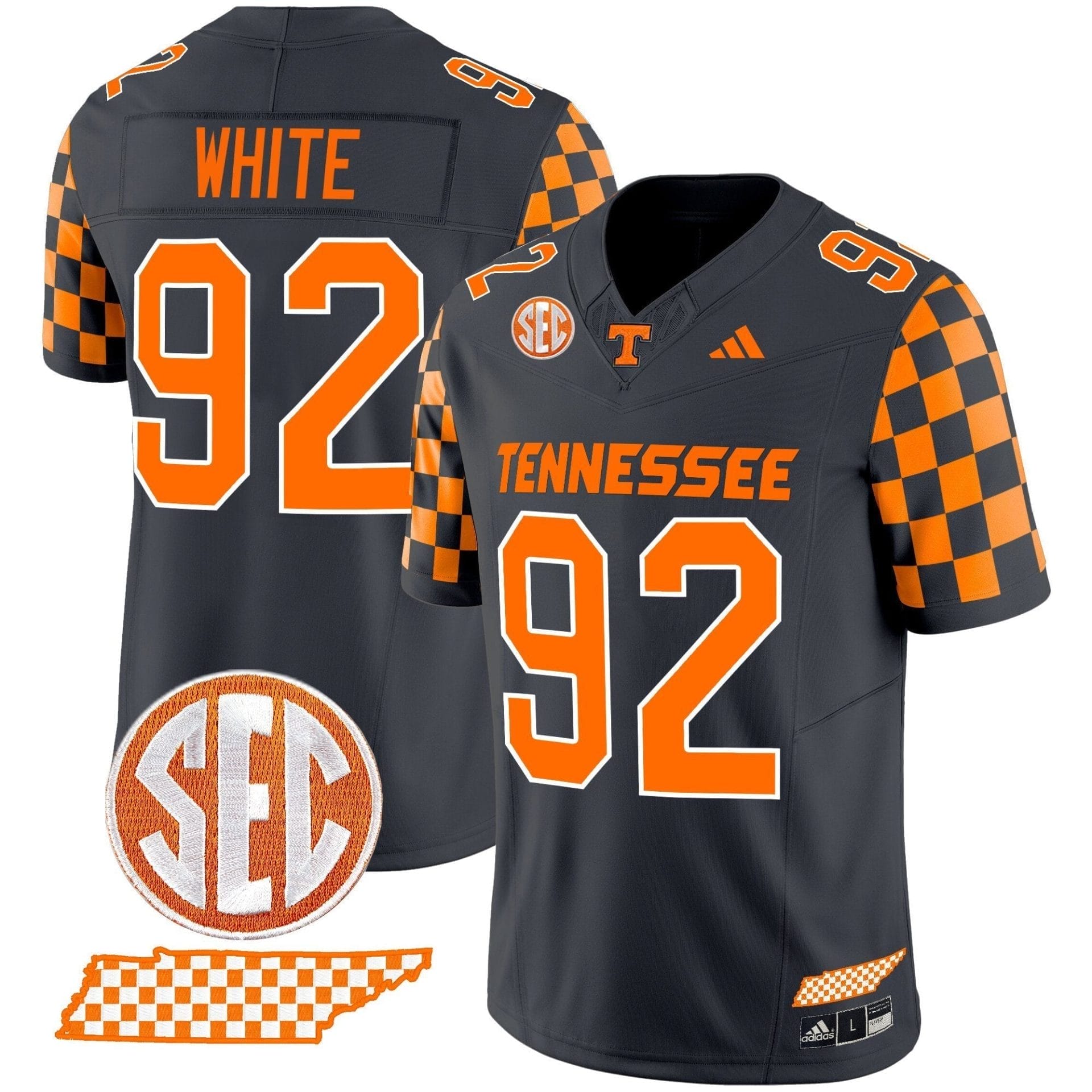 Men's Tennessee Volunteers 'Rebrand 2026' Checkerboard Vapor Limited Jersey - All Stitched - Image 39