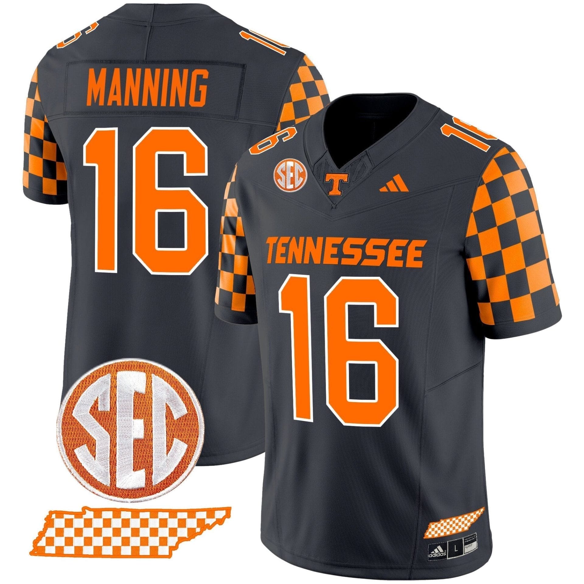 Men's Tennessee Volunteers 'Rebrand 2026' Checkerboard Vapor Limited Jersey - All Stitched - Image 40