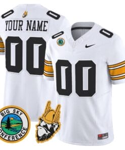 Alternative view of Idaho Vandals 1975 Throwback Vapor Limited Custom Jersey - All Stitched