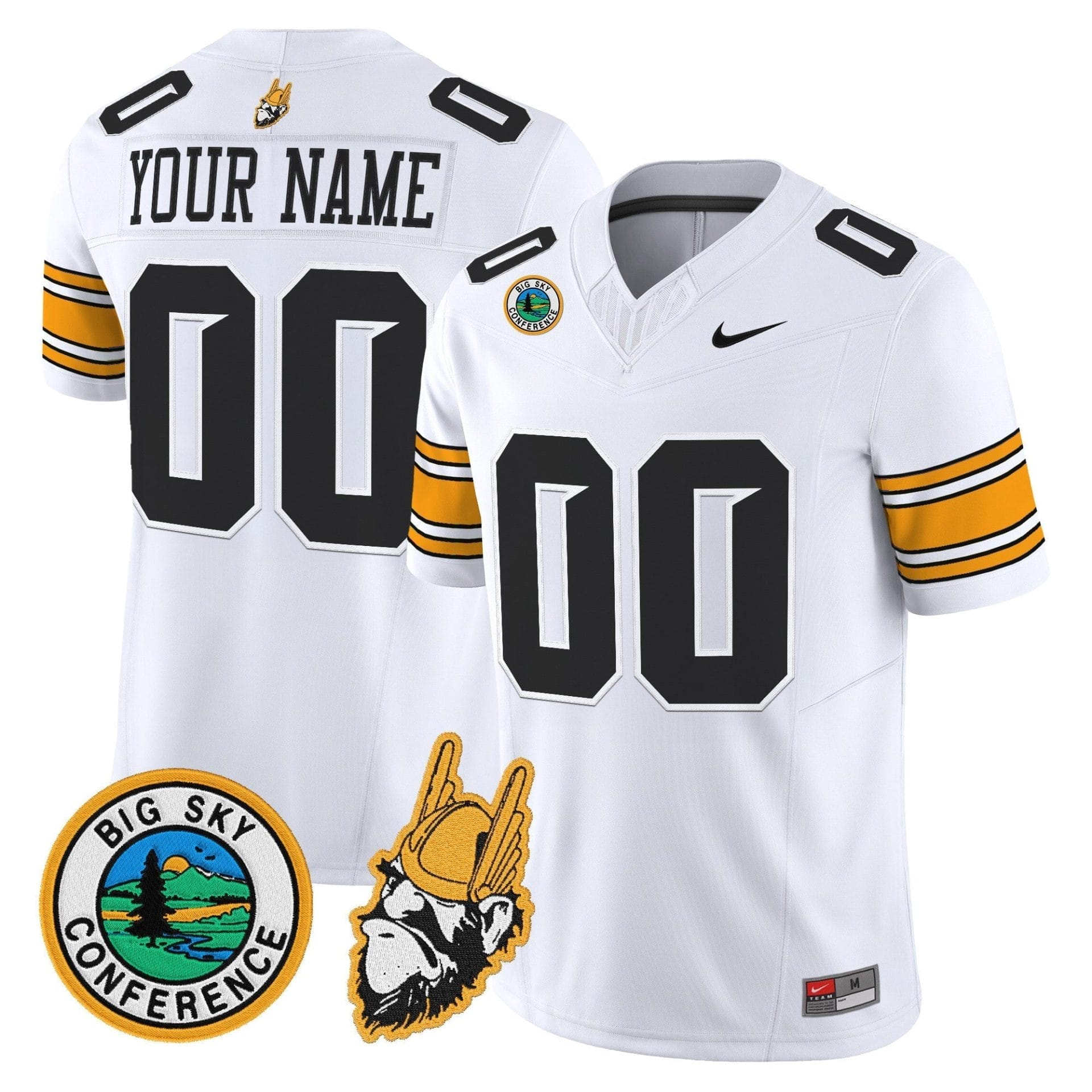 Idaho Vandals 1975 Throwback Vapor Limited Custom Jersey - All Stitched - Image 2