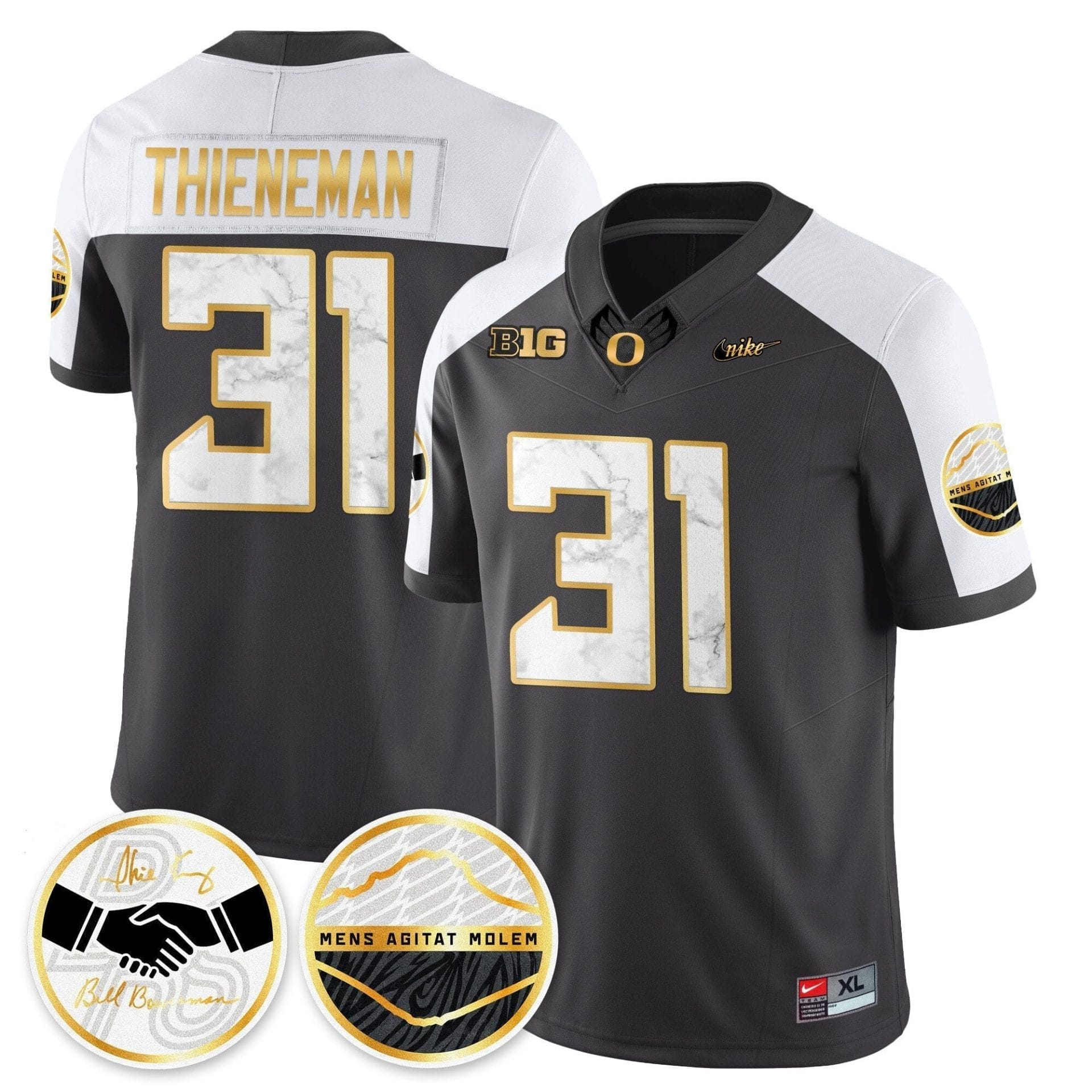 Oregon Ducks 2025 "Shoe Duck" Jersey - All Stitched - Image 22