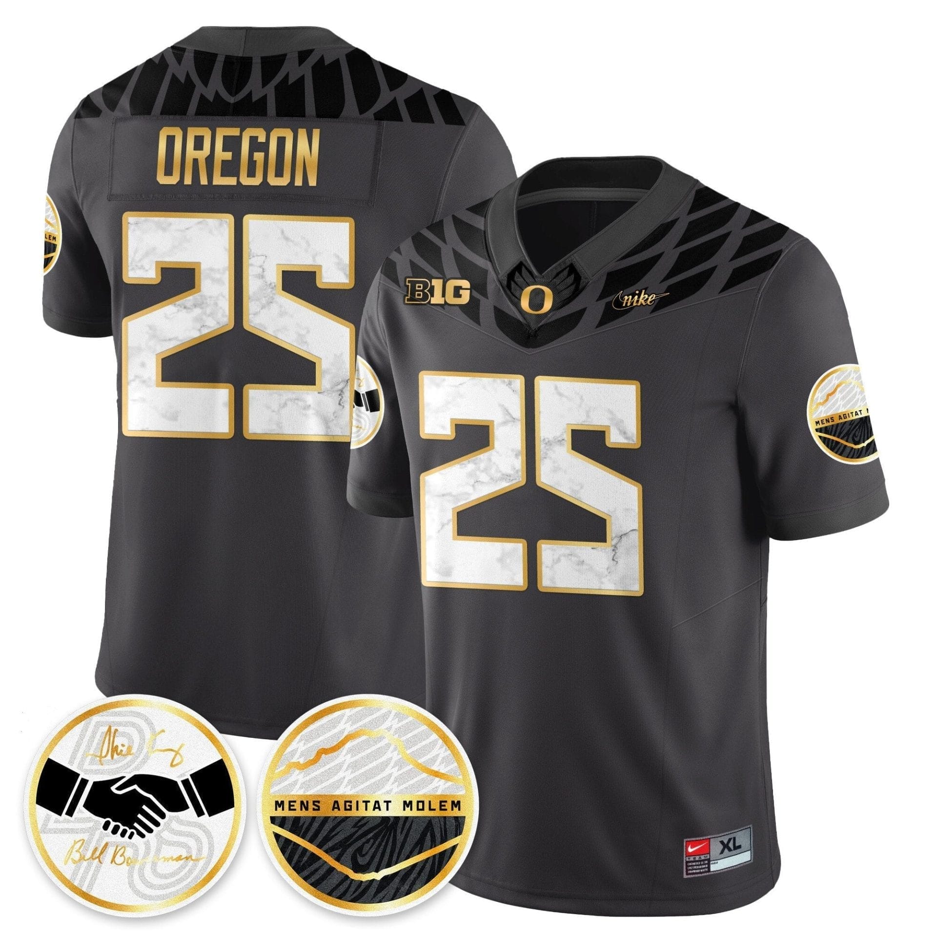 Oregon Ducks 2025 "Shoe Duck" Jersey - All Stitched - Image 16