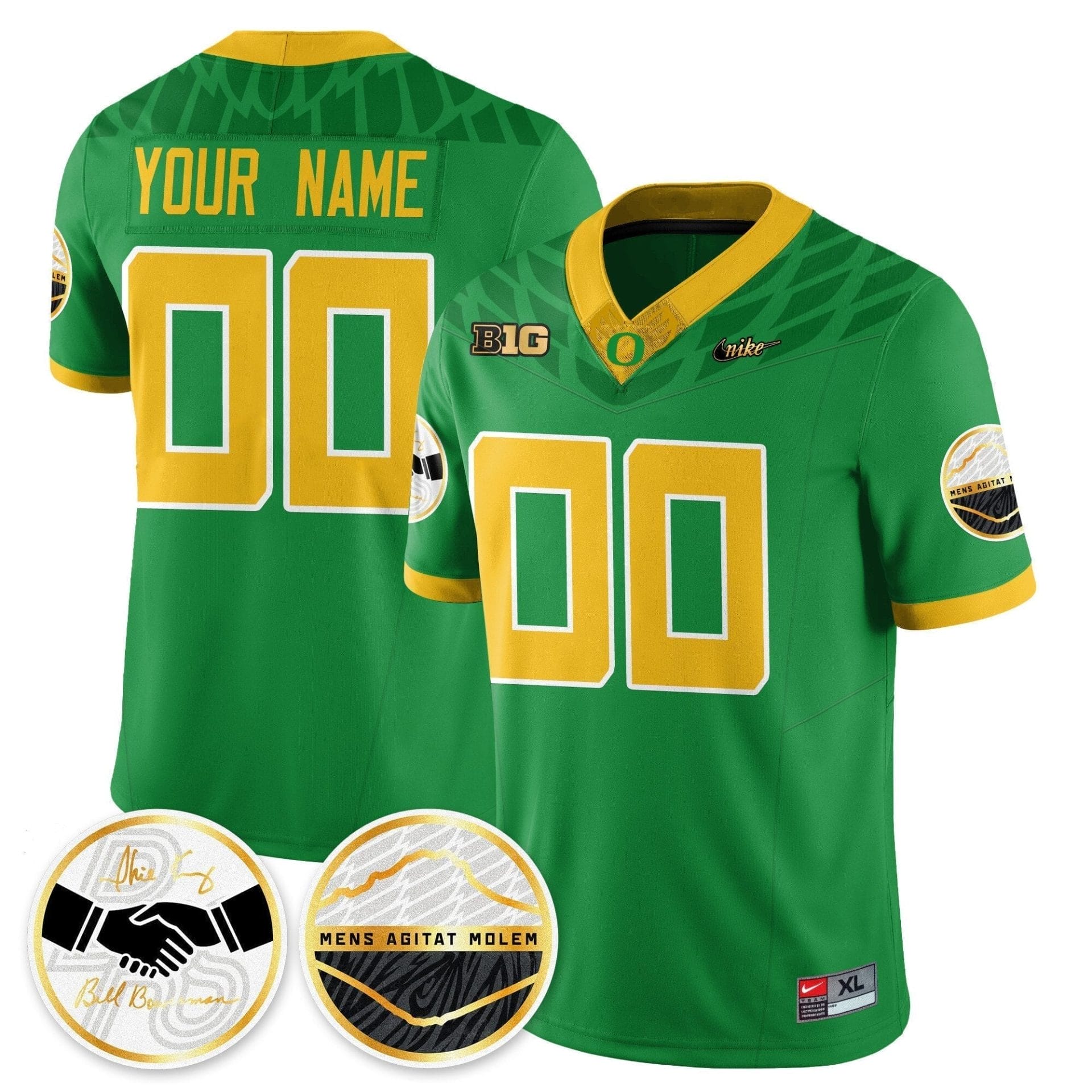 Oregon Ducks 2025 "Shoe Duck" Jersey - All Stitched - Image 2