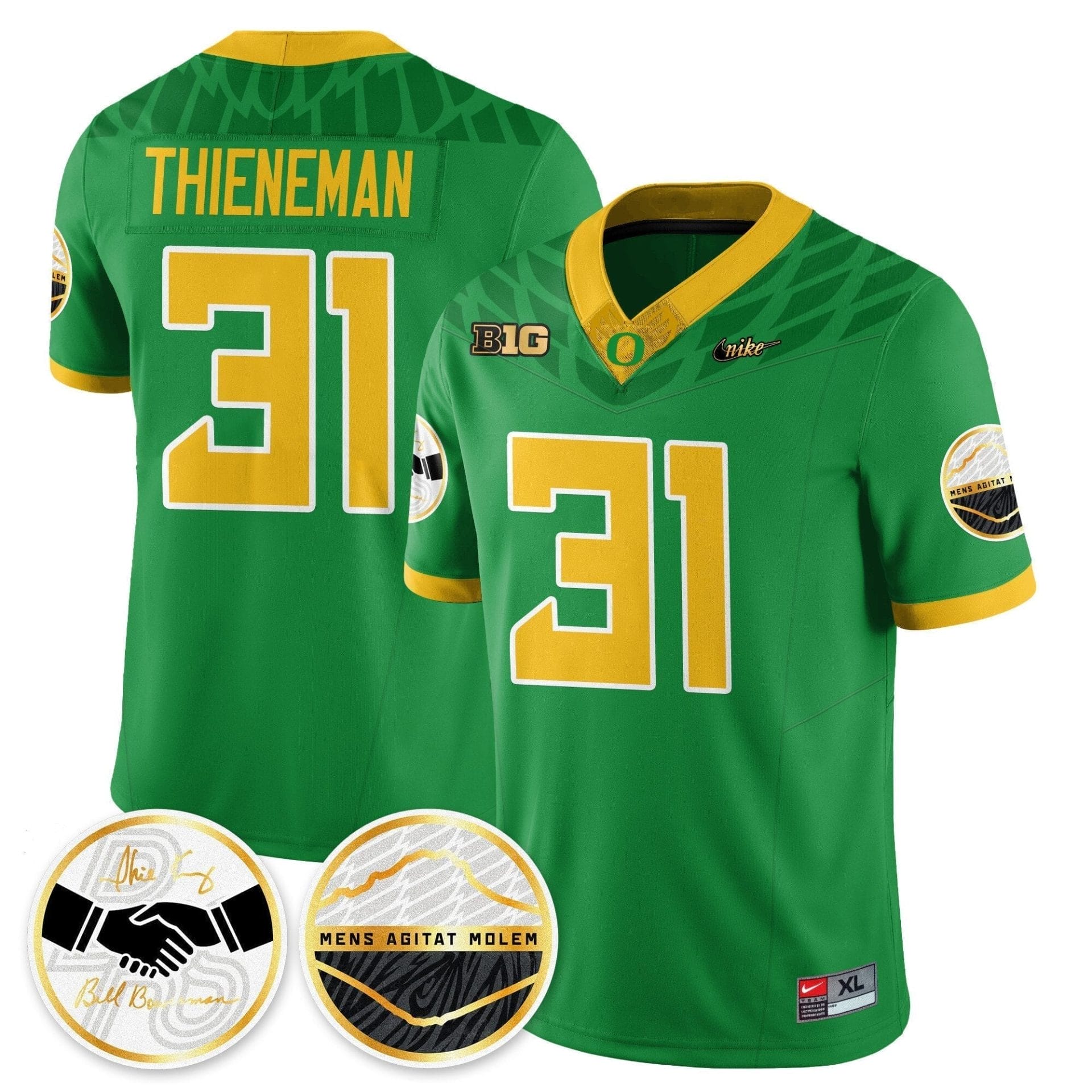 Oregon Ducks 2025 "Shoe Duck" Jersey - All Stitched - Image 11