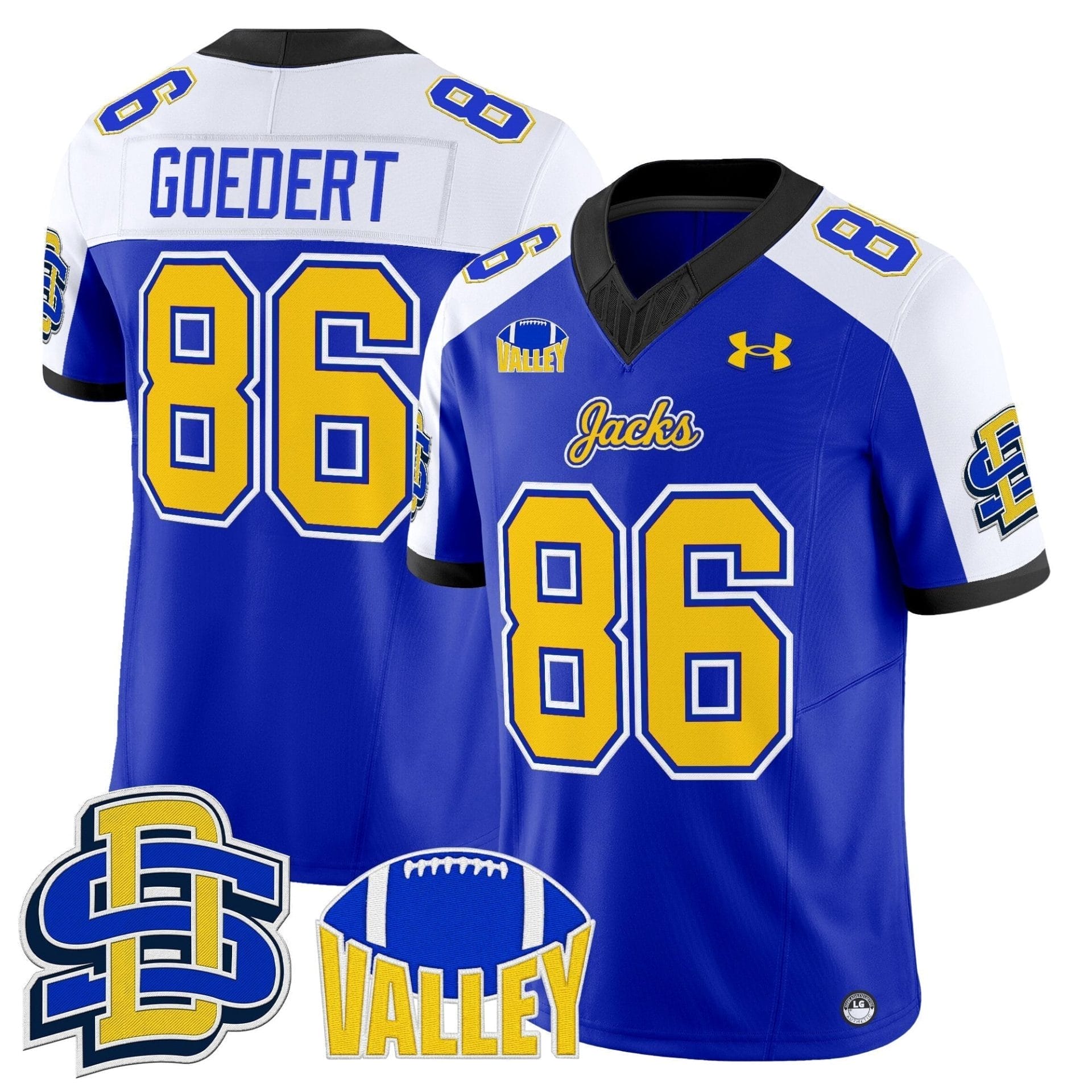 South Dakota State Jackrabbits 2025 Vapor Limited Jersey - All Stitched - Image 30