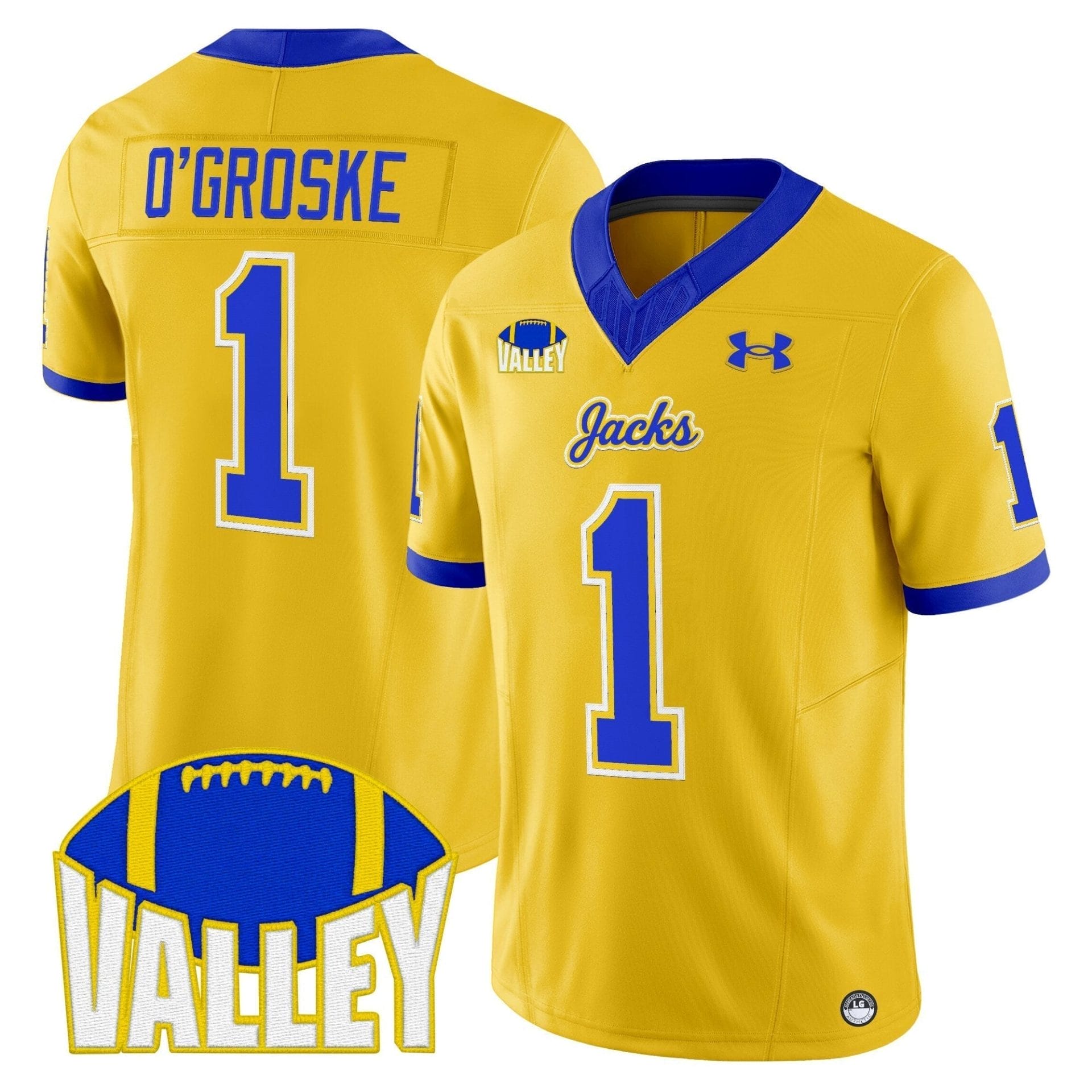 South Dakota State Jackrabbits 2025 Vapor Limited Jersey - All Stitched - Image 44