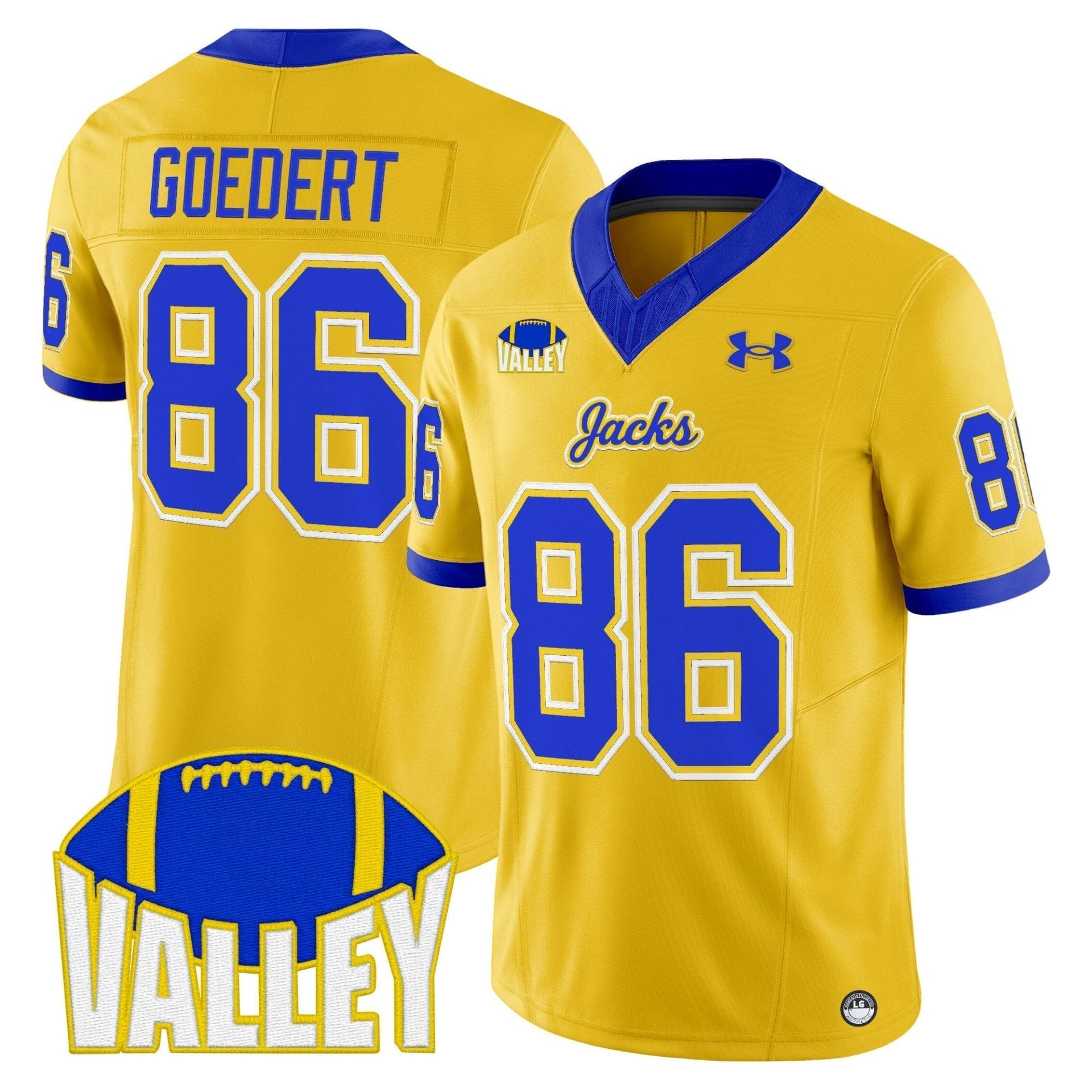 South Dakota State Jackrabbits 2025 Vapor Limited Jersey - All Stitched - Image 46