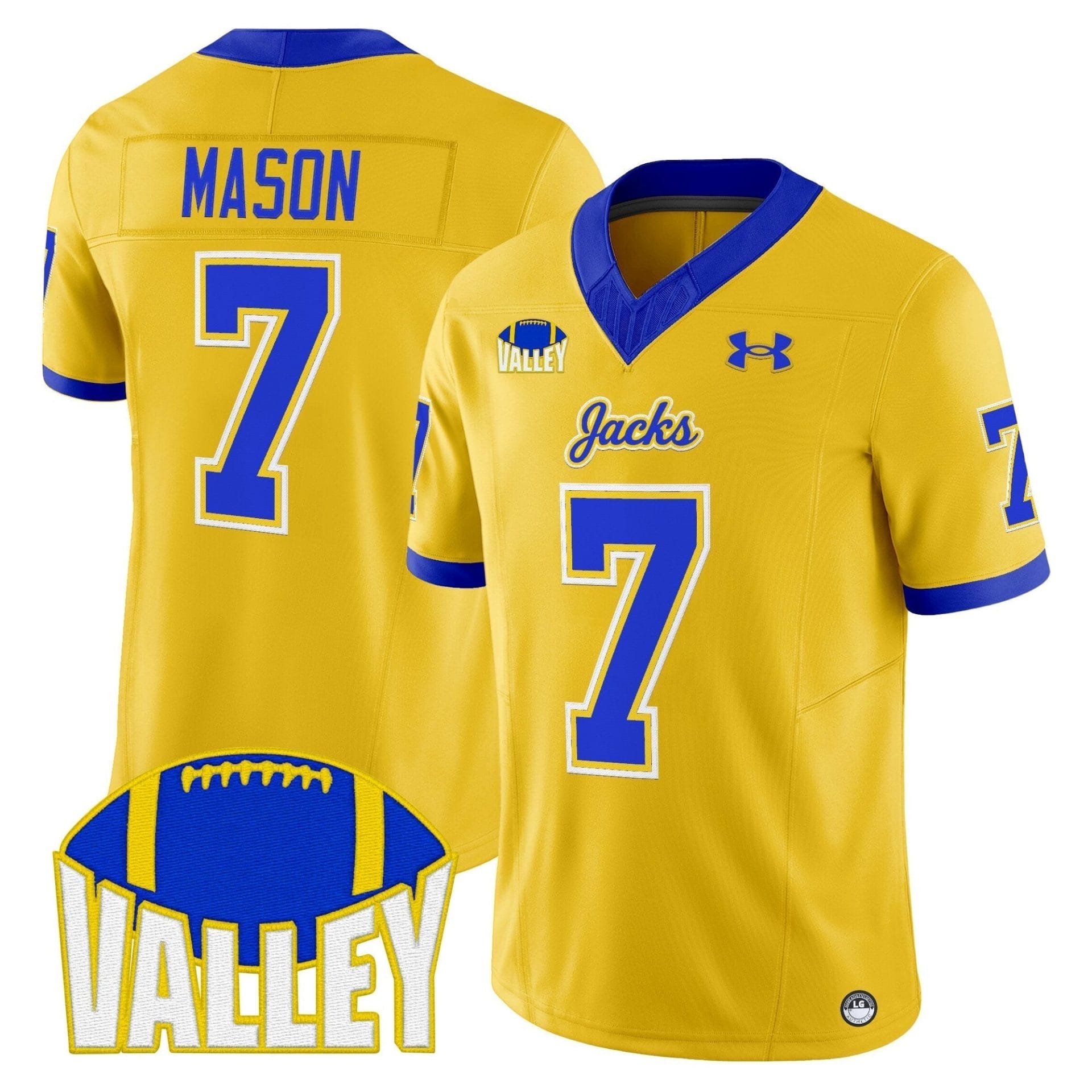 South Dakota State Jackrabbits 2025 Vapor Limited Jersey - All Stitched - Image 43