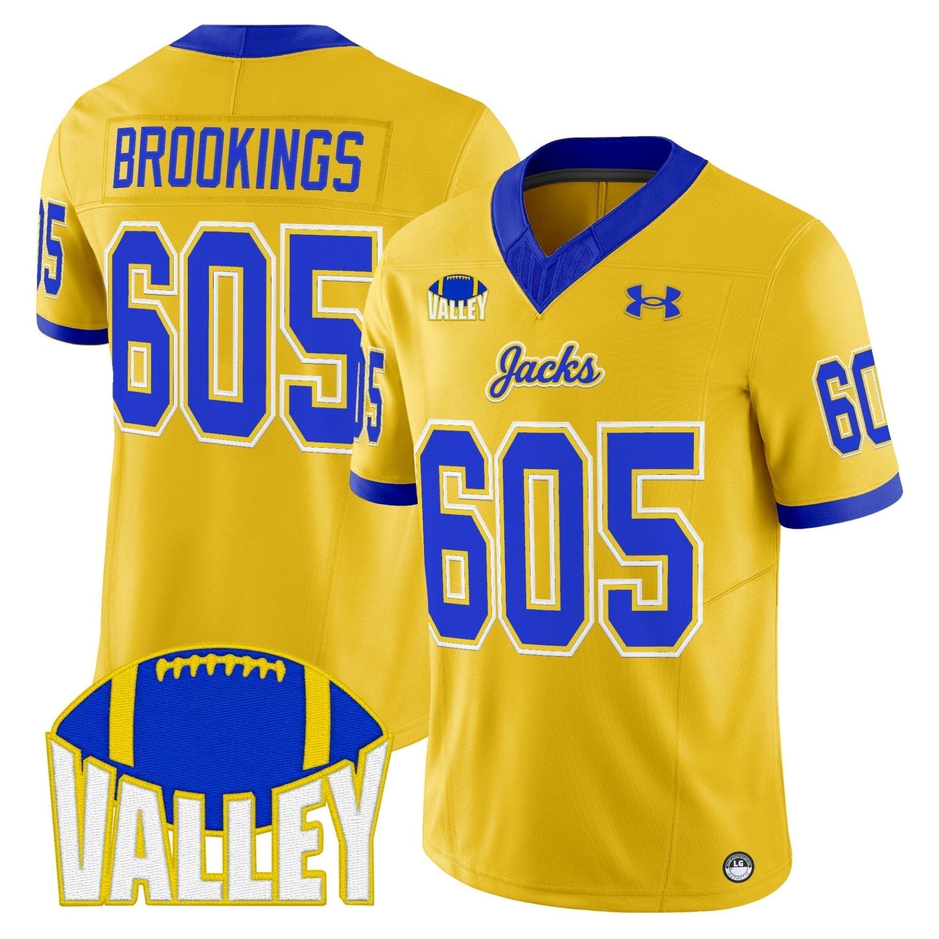 South Dakota State Jackrabbits 2025 Vapor Limited Jersey - All Stitched - Image 12