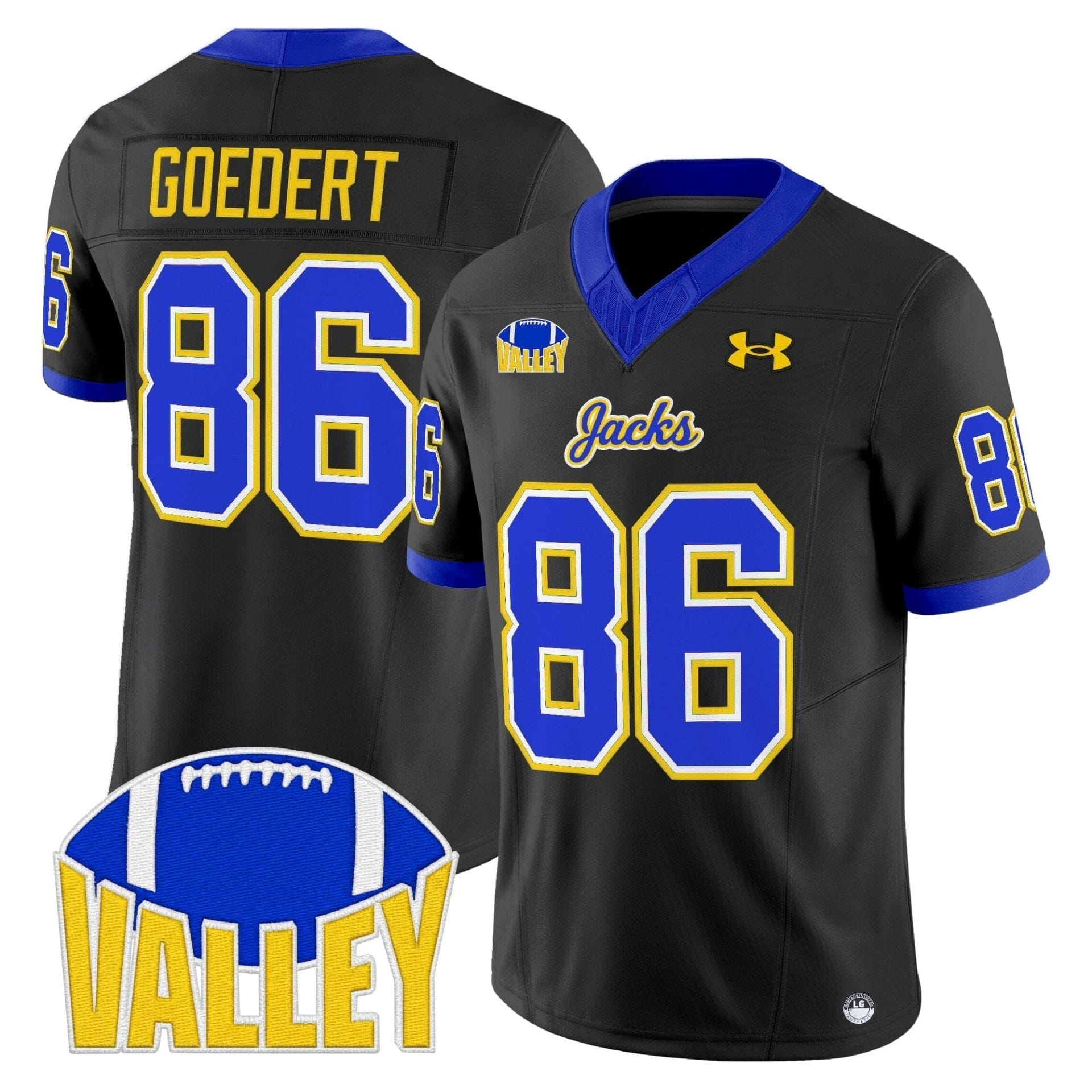 South Dakota State Jackrabbits 2025 Vapor Limited Jersey - All Stitched - Image 35