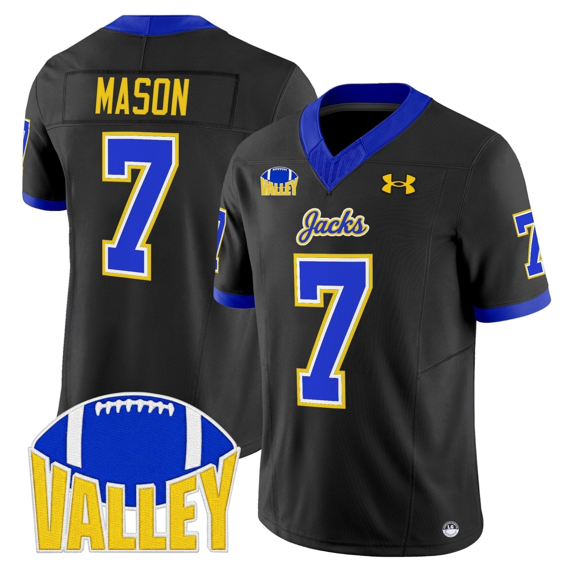 South Dakota State Jackrabbits 2025 Vapor Limited Jersey - All Stitched