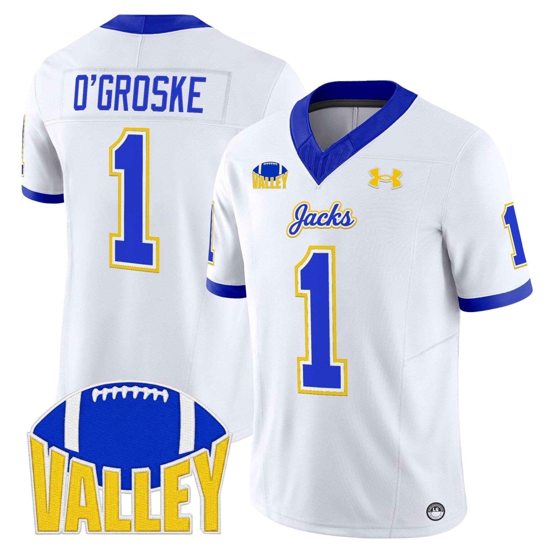 South Dakota State Jackrabbits 2025 Vapor Limited Jersey - All Stitched - Image 6