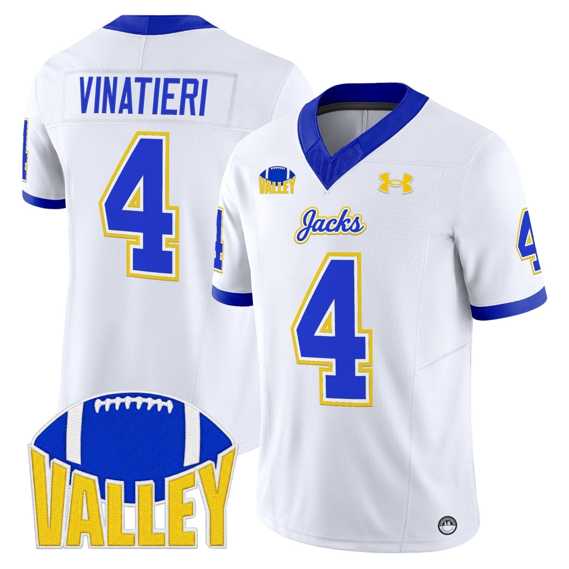 South Dakota State Jackrabbits 2025 Vapor Limited Jersey - All Stitched - Image 7