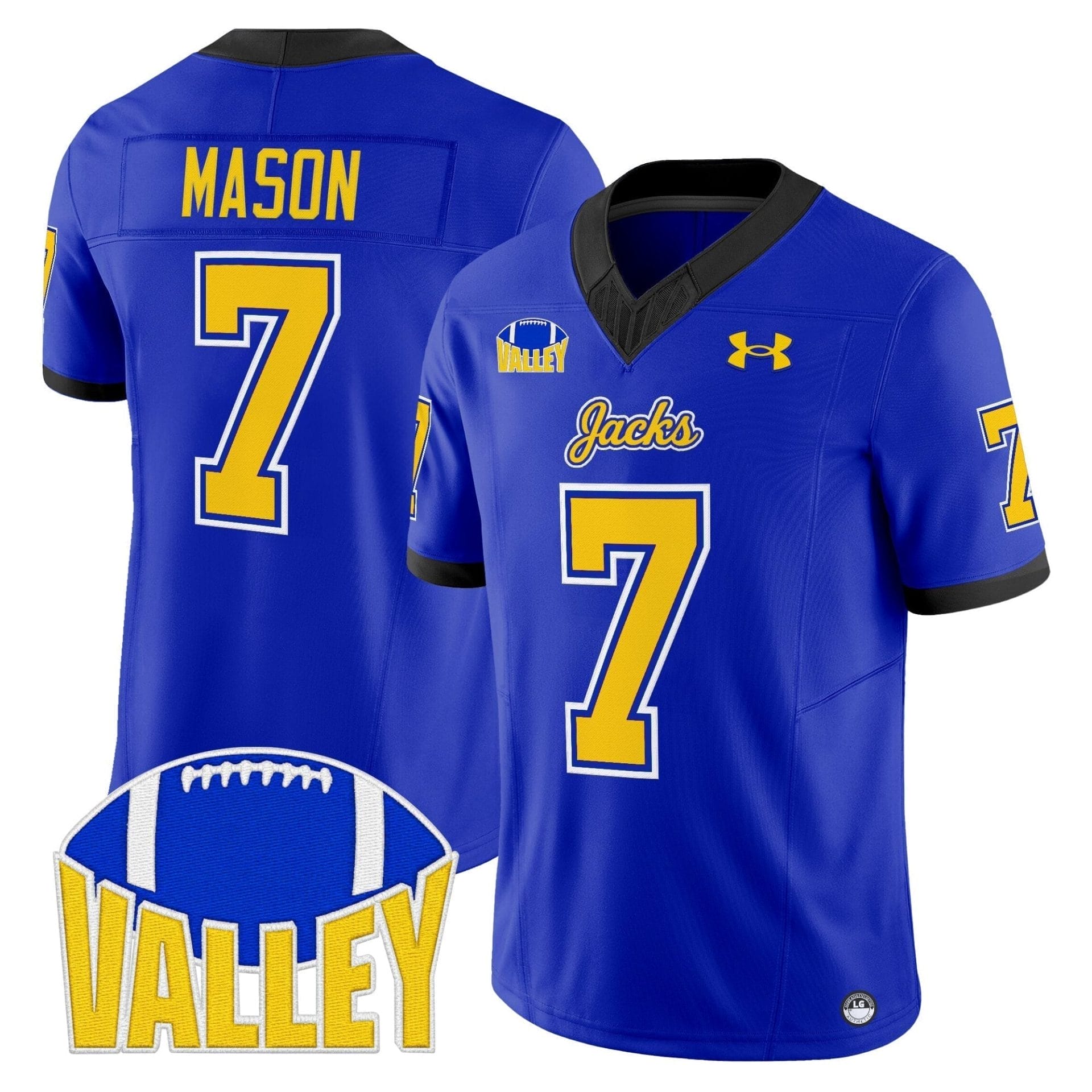 South Dakota State Jackrabbits 2025 Vapor Limited Jersey - All Stitched - Image 38