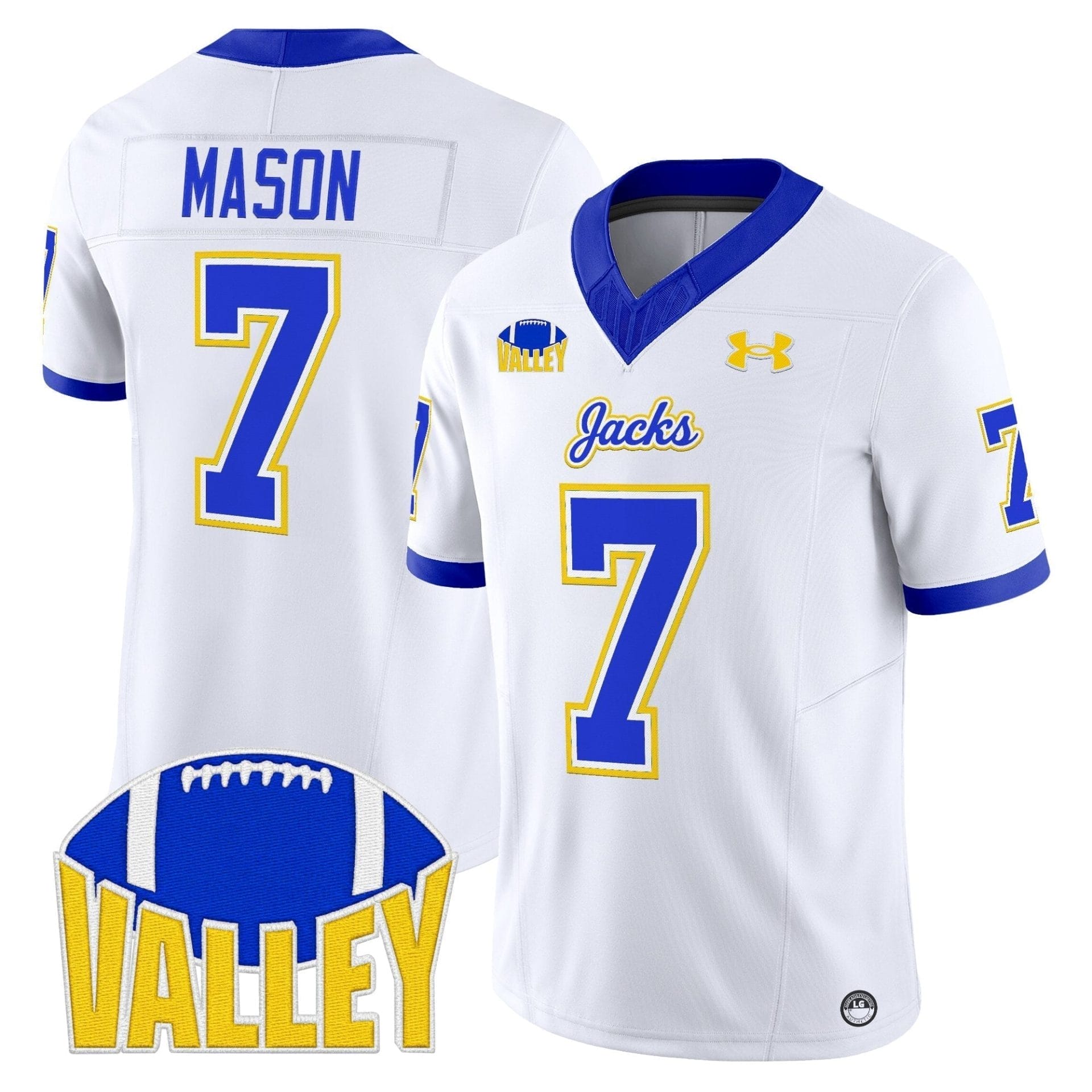 South Dakota State Jackrabbits 2025 Vapor Limited Jersey - All Stitched - Image 2