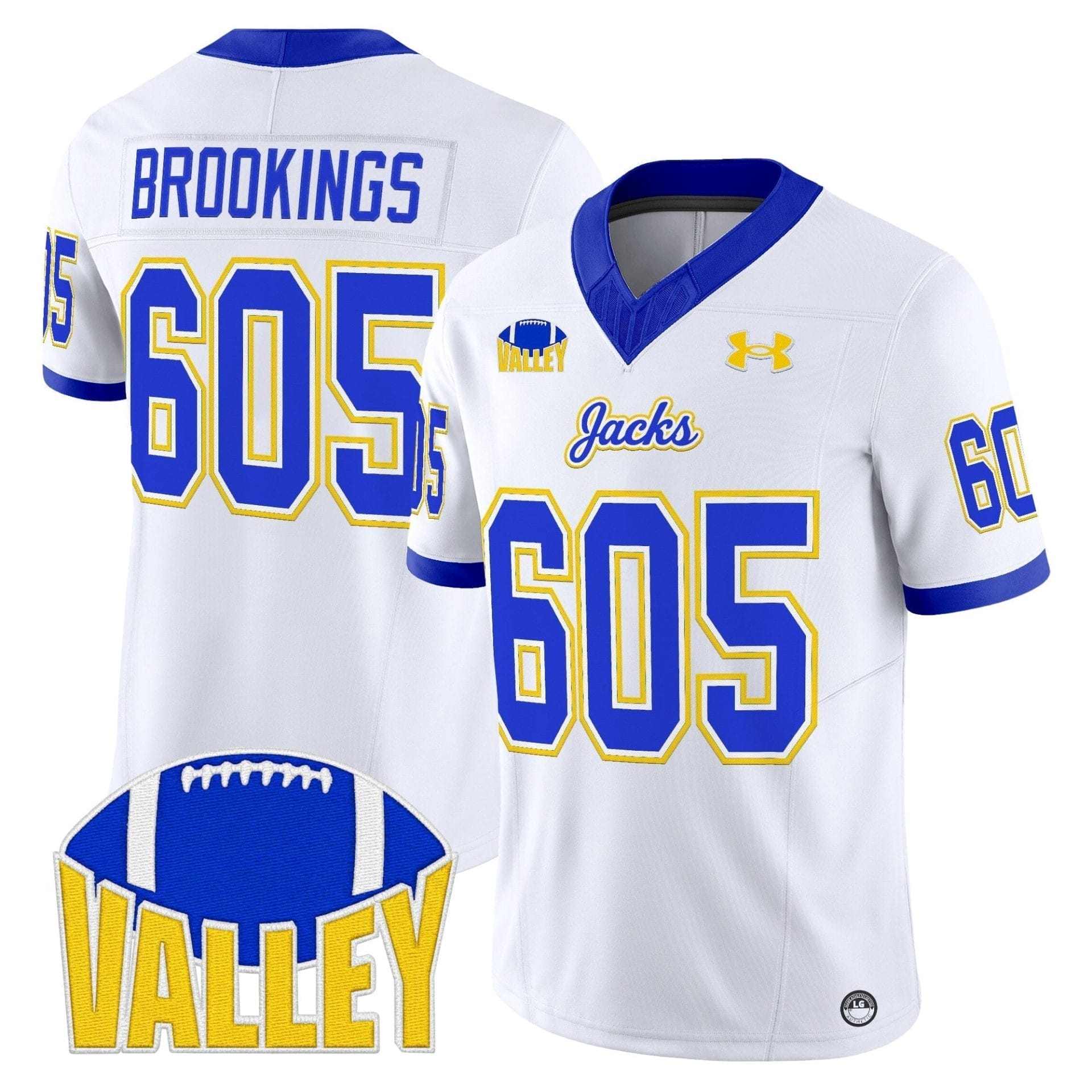 South Dakota State Jackrabbits 2025 Vapor Limited Jersey - All Stitched - Image 3